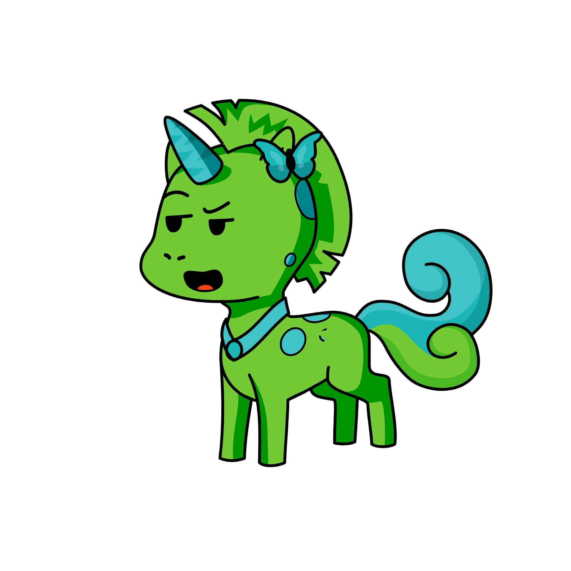 Daffy, the unicorn