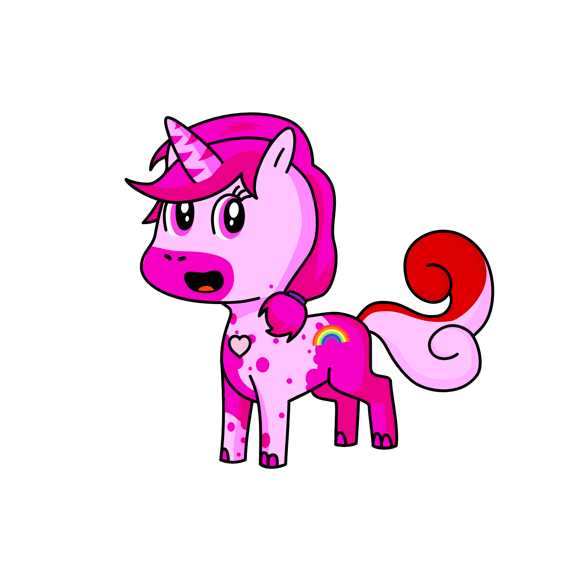 bubble gum, the unicorn