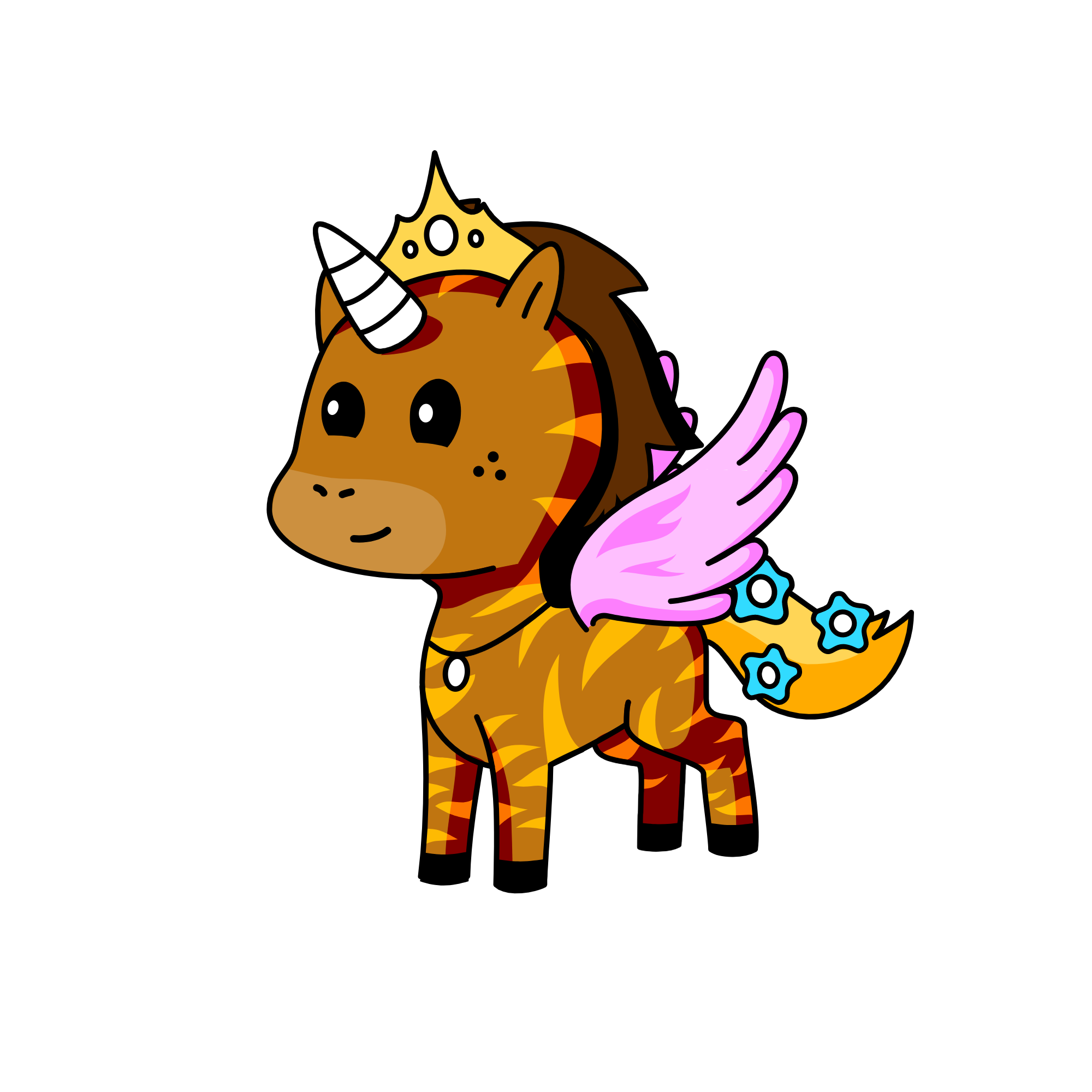 Queen Sunny, the unicorn