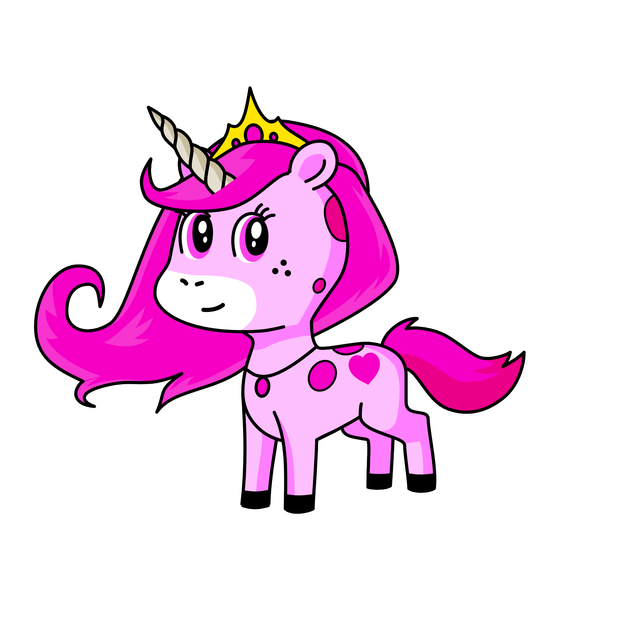 prinsess lea , the unicorn