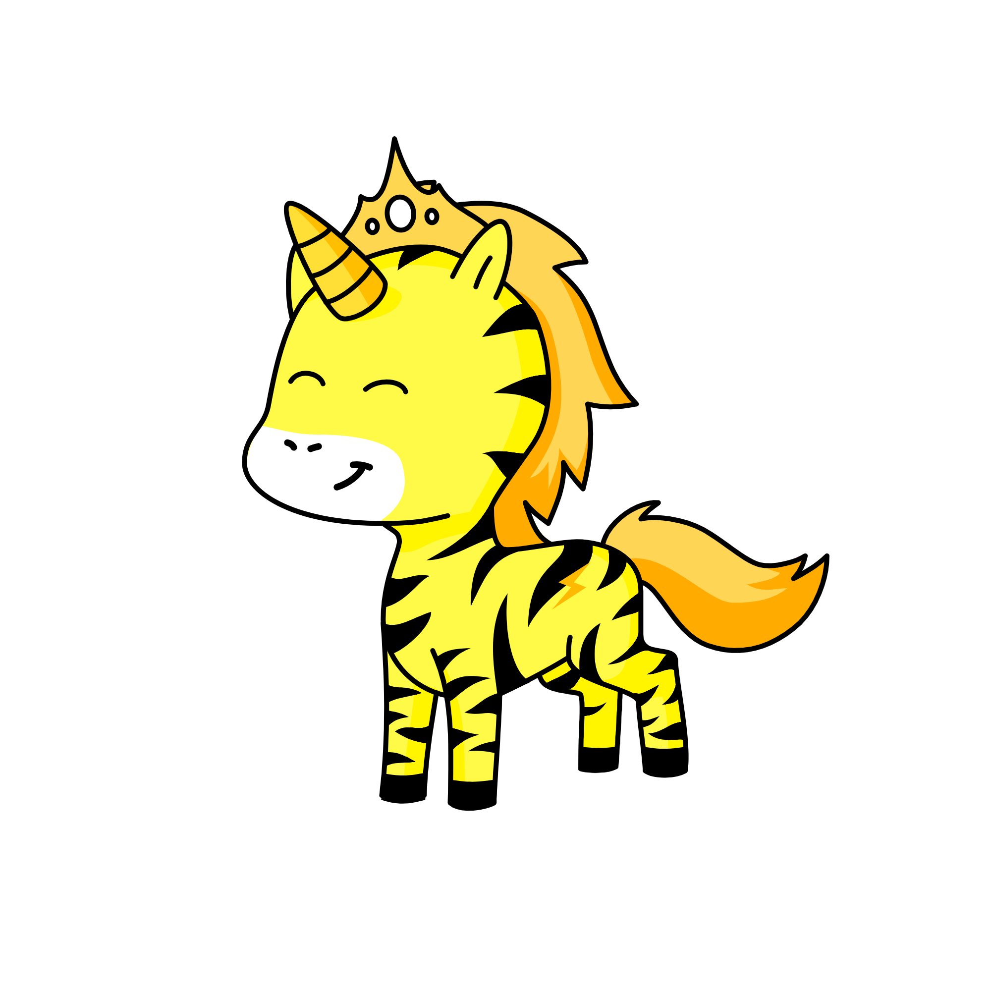 Zebra, the unicorn
