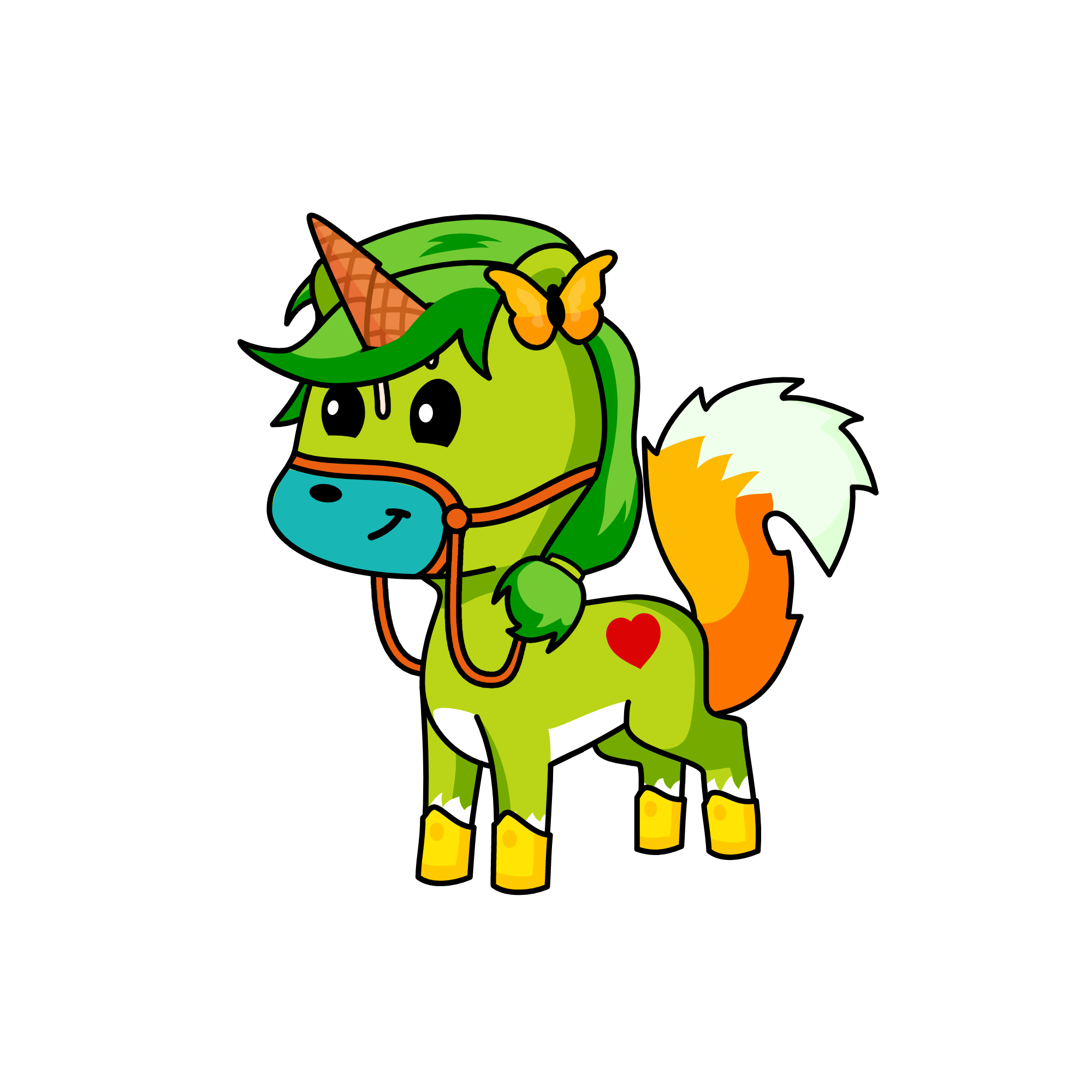 princess ichaa!!!!!, the unicorn