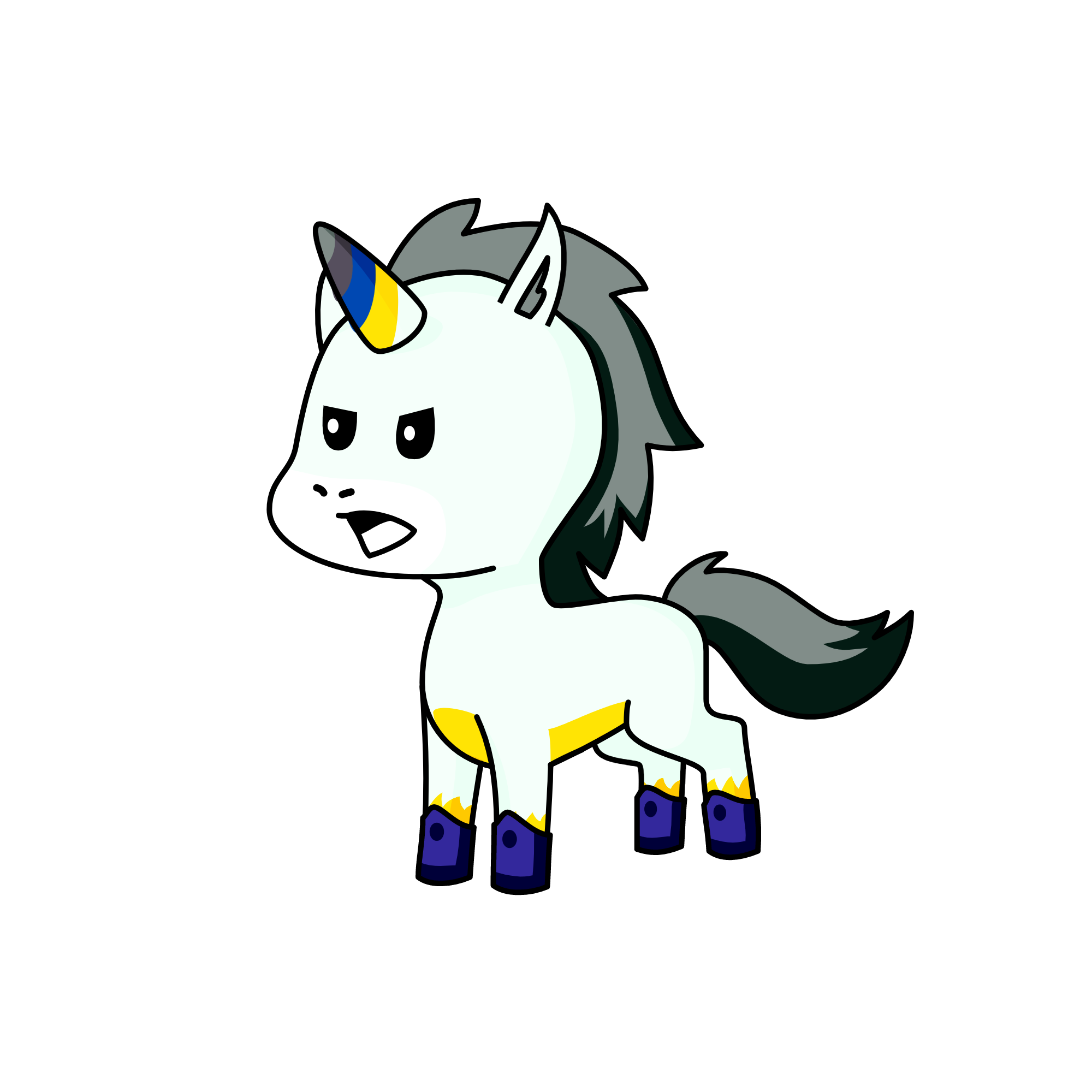 Zues, the unicorn