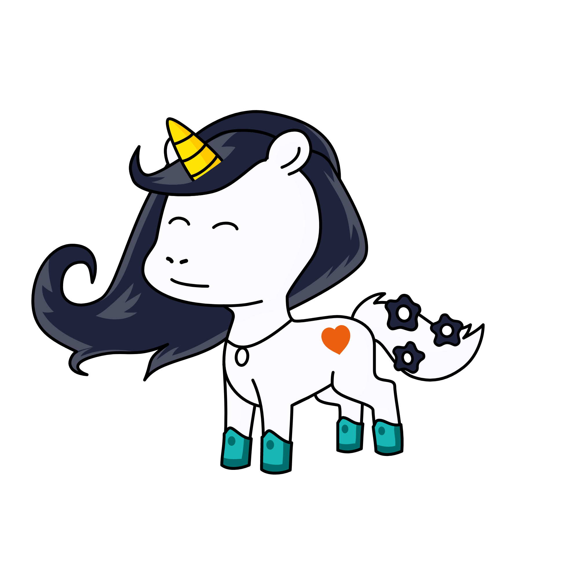 Sunny, the unicorn