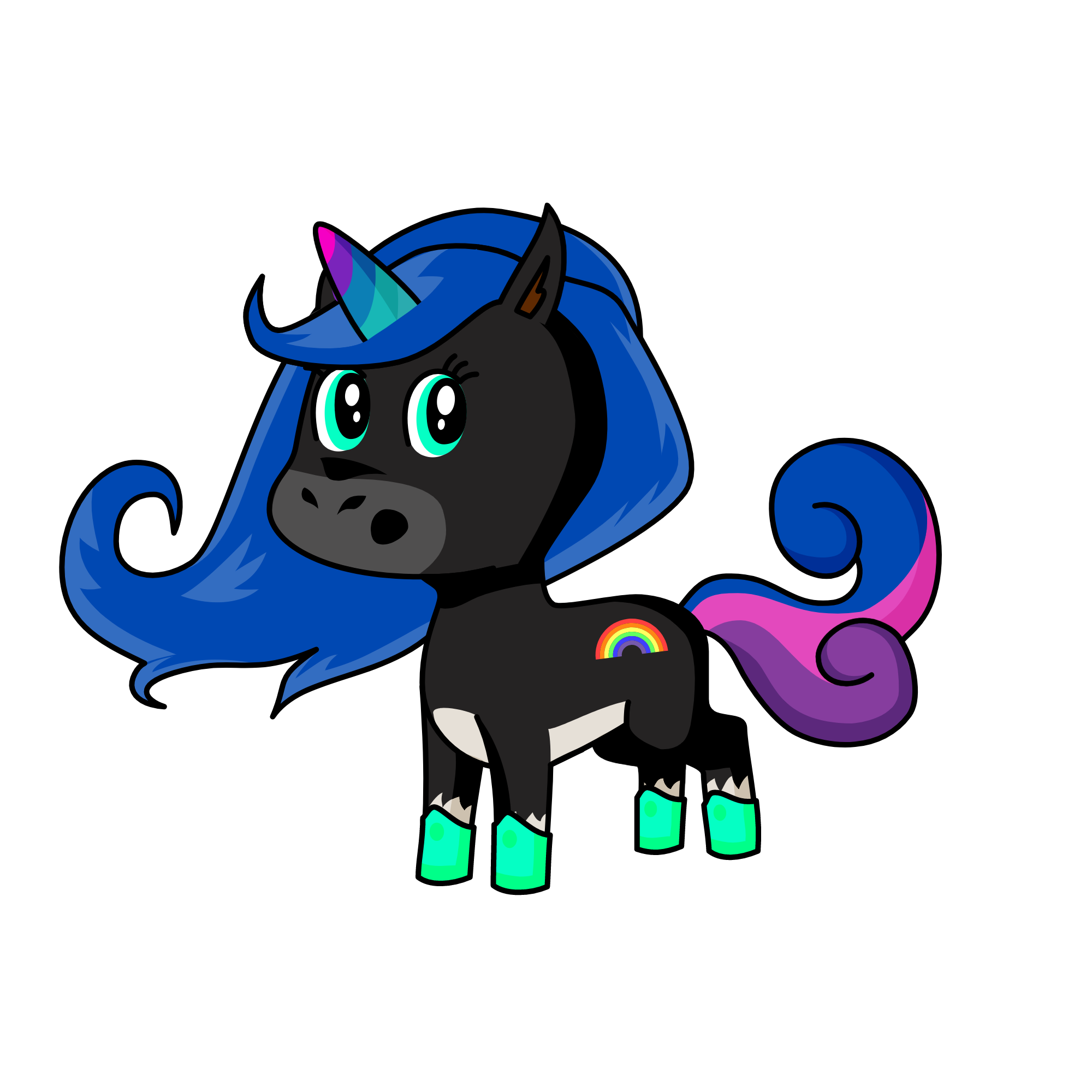 _________________, the unicorn