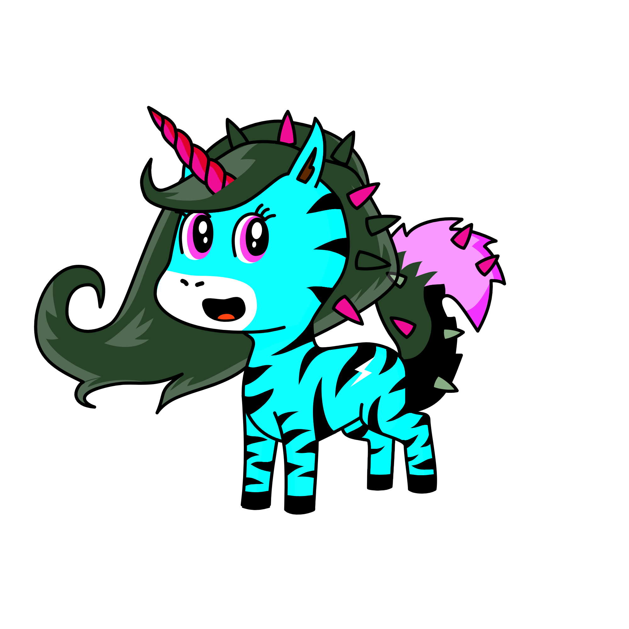 darkloona, the unicorn