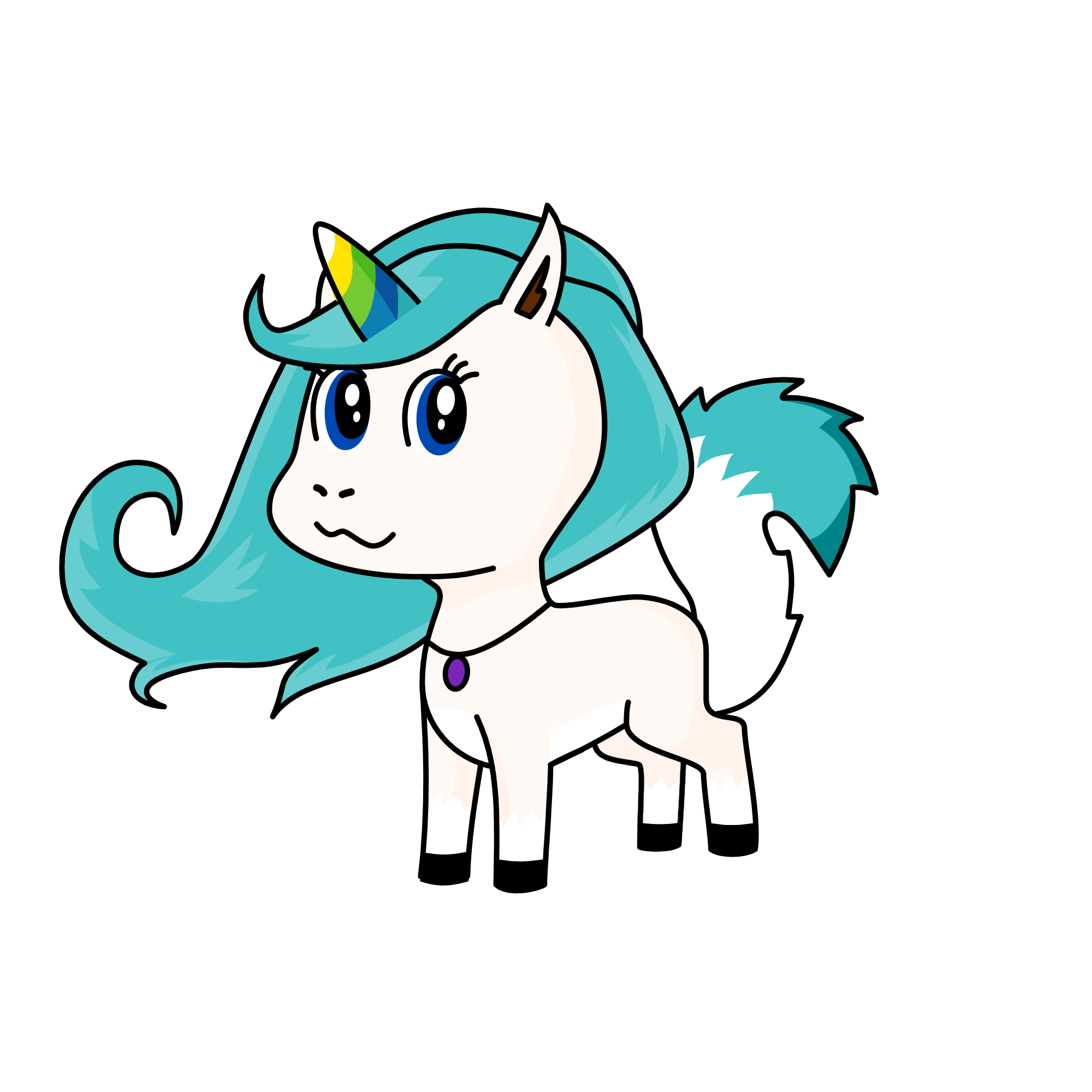 rainbow, the unicorn