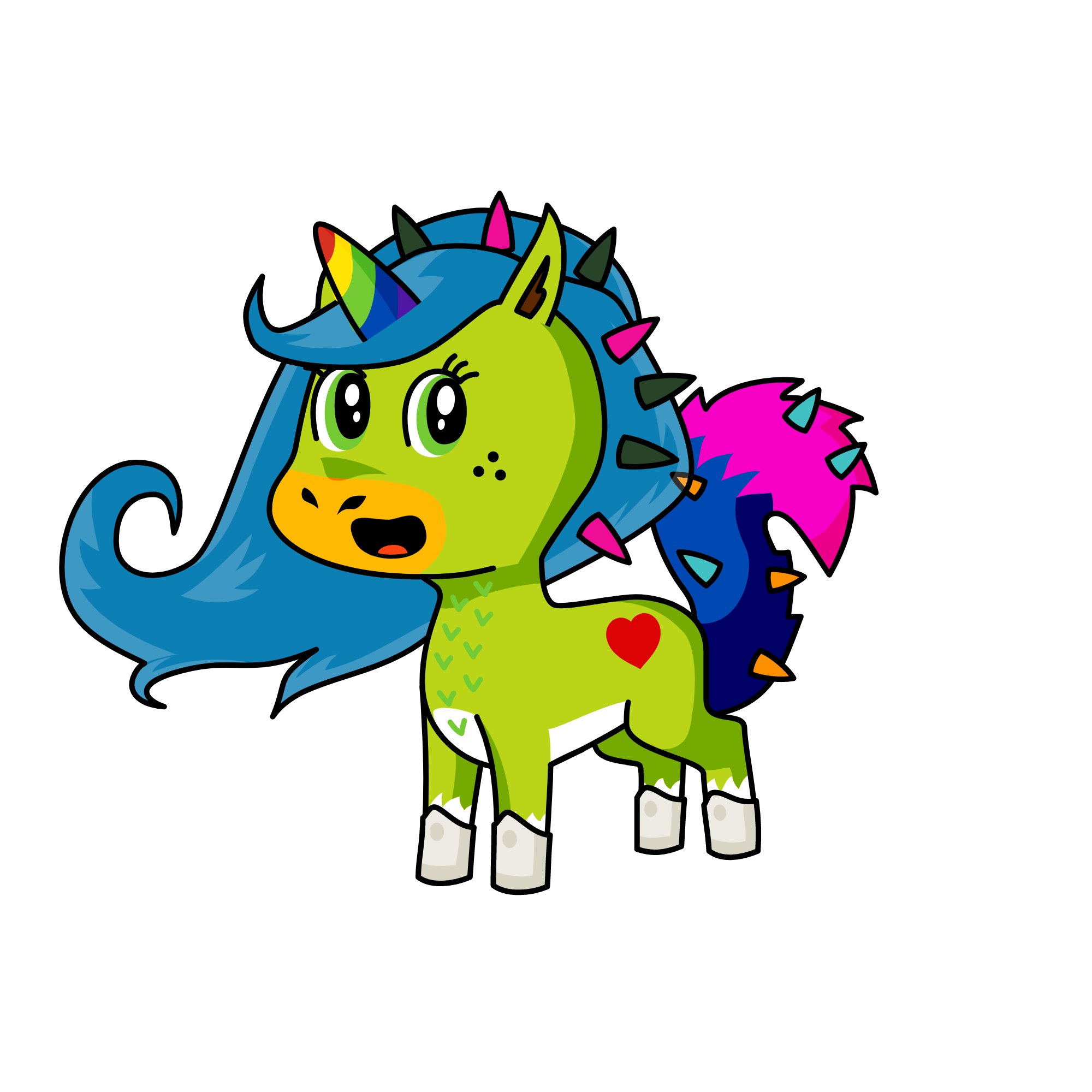 i hate u, the unicorn