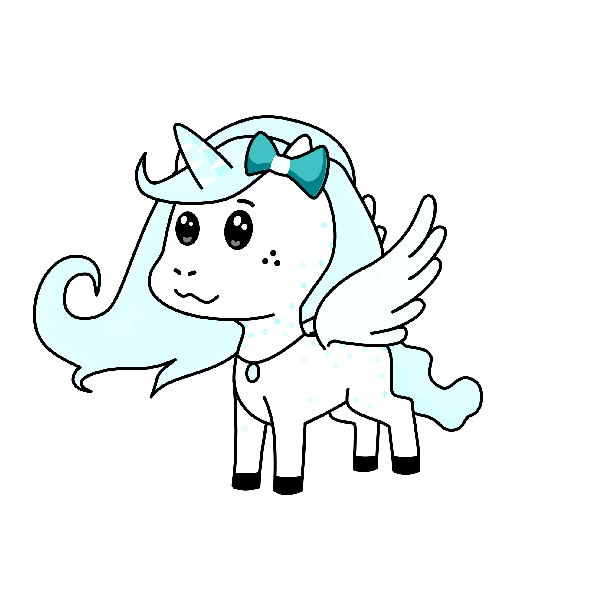 icy, the unicorn