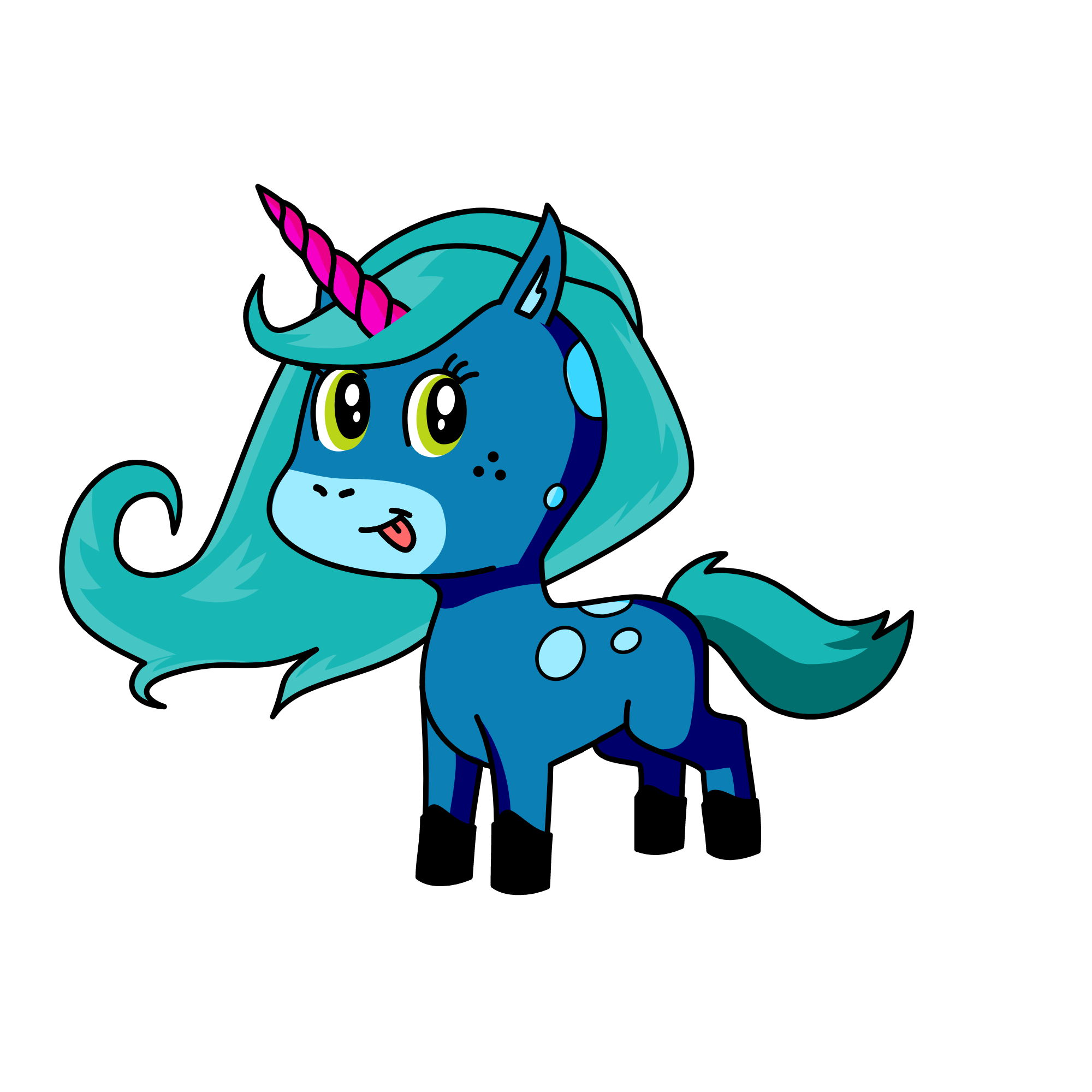 לניקה, the unicorn