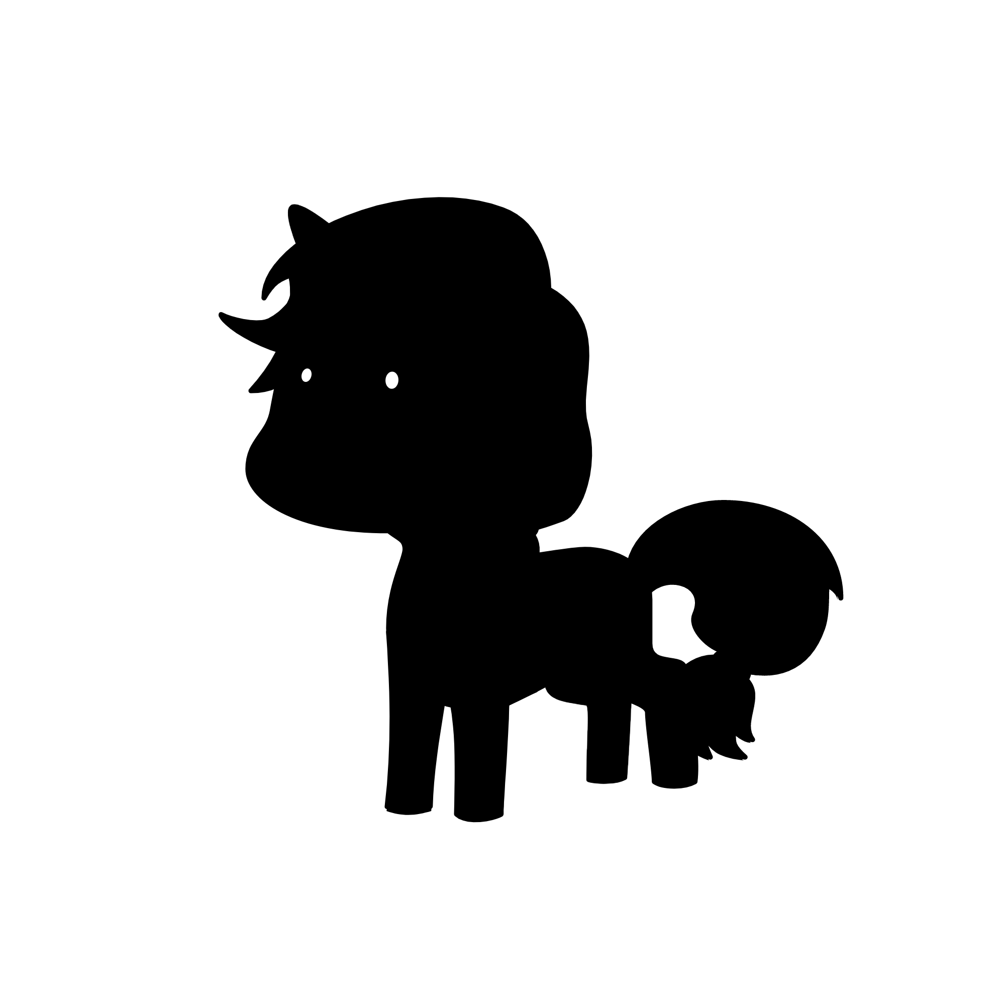 Nightling, the unicorn