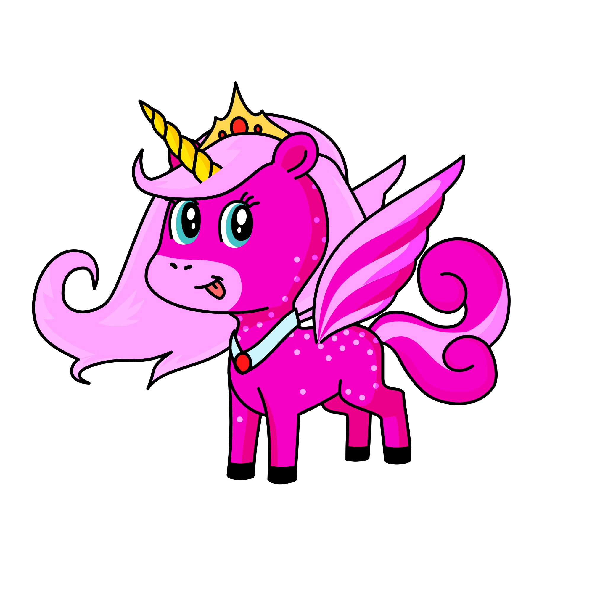 Queen Citrus (Mother of Princess Sophie), the unicorn