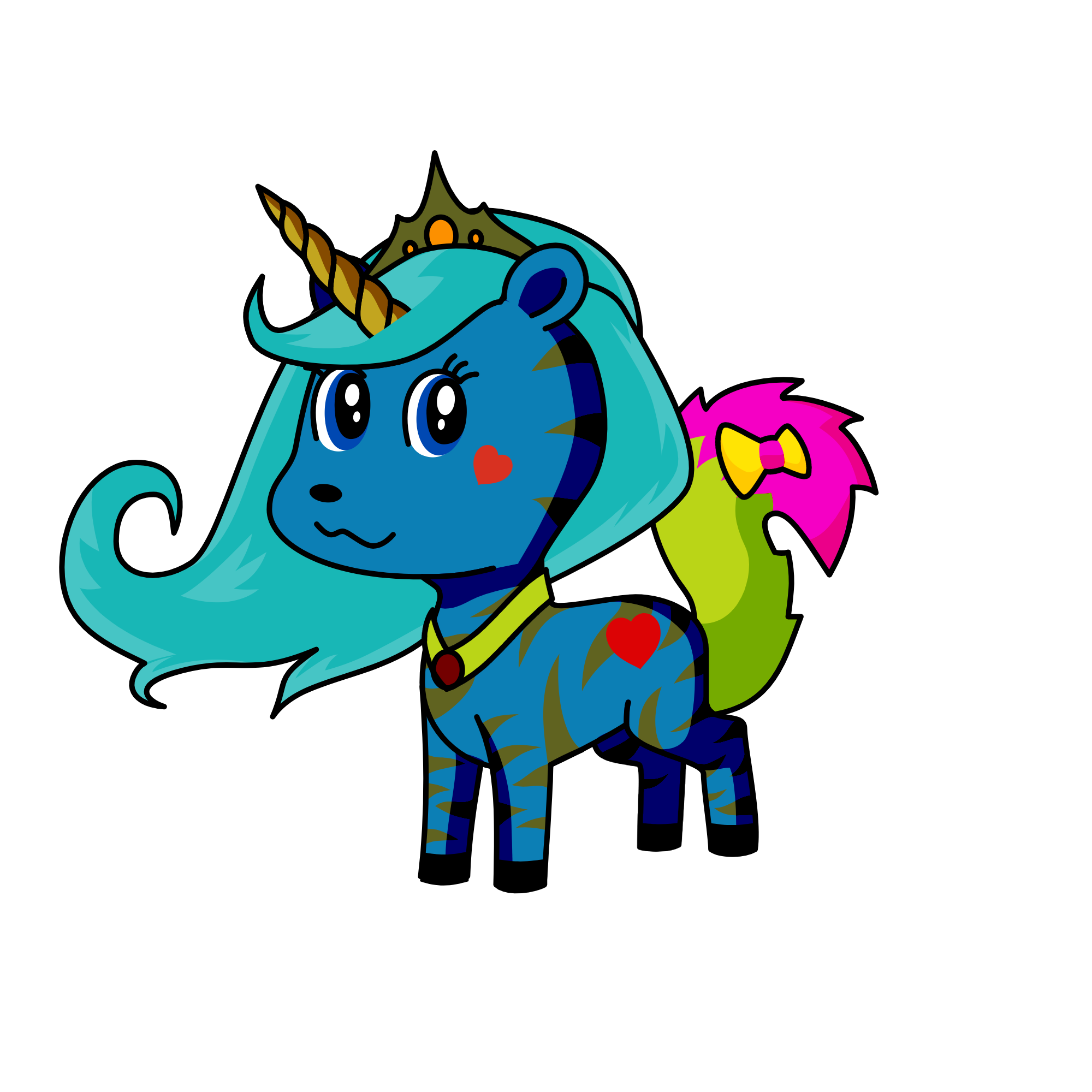 Brookie, the unicorn