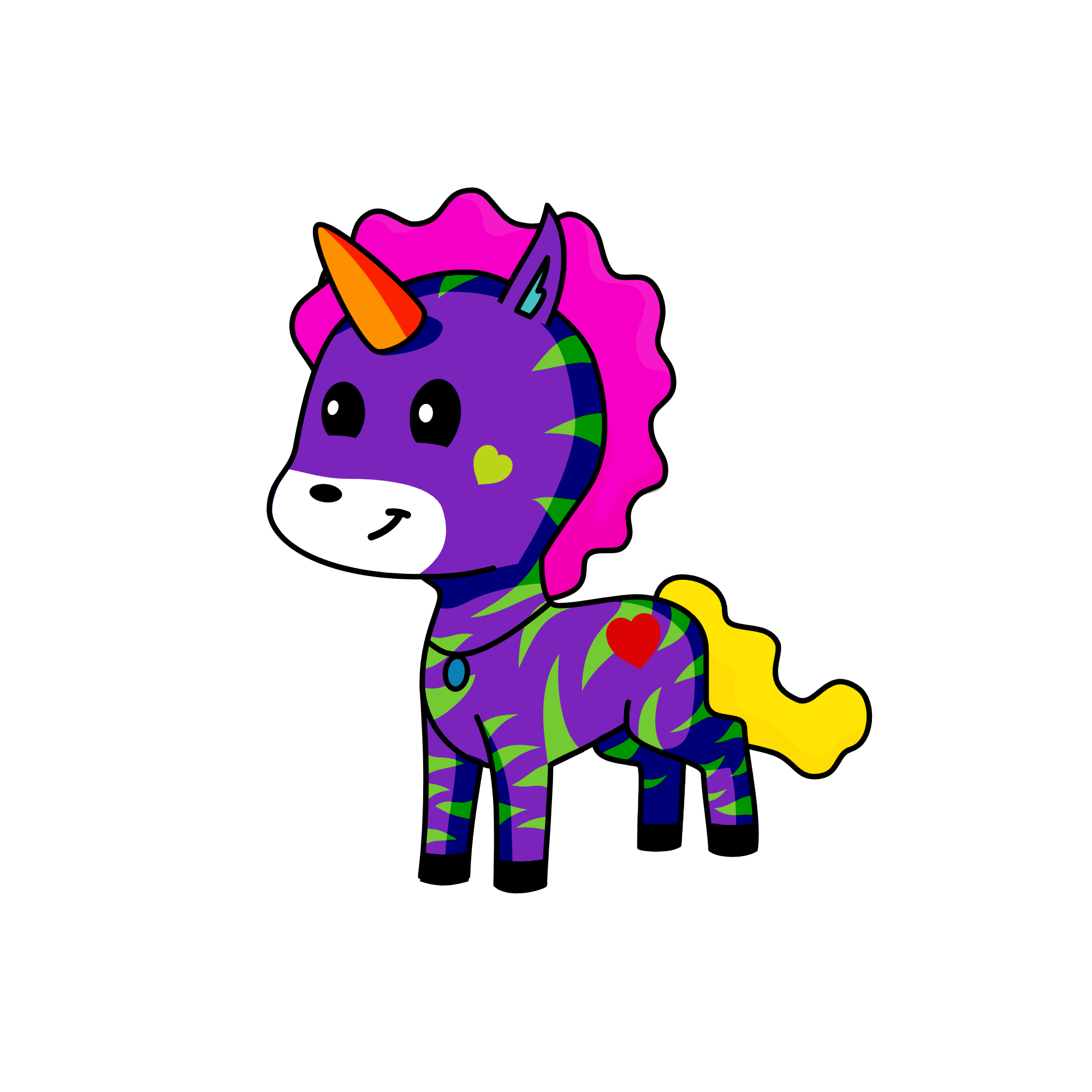 Crazy mannnn, the unicorn