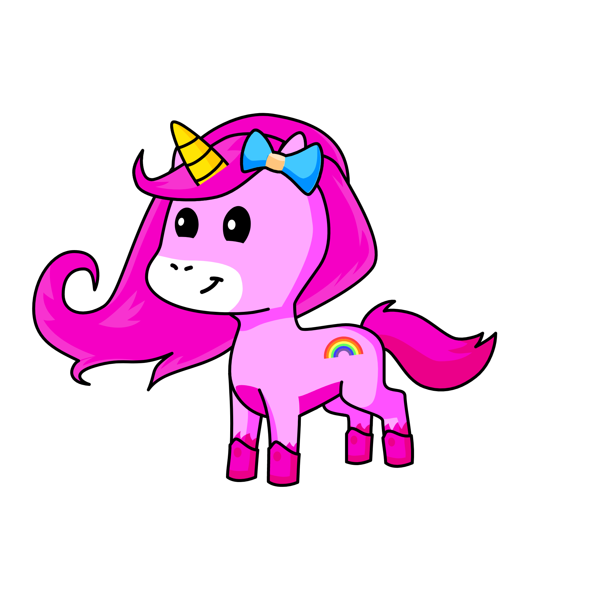 rainbow, the unicorn