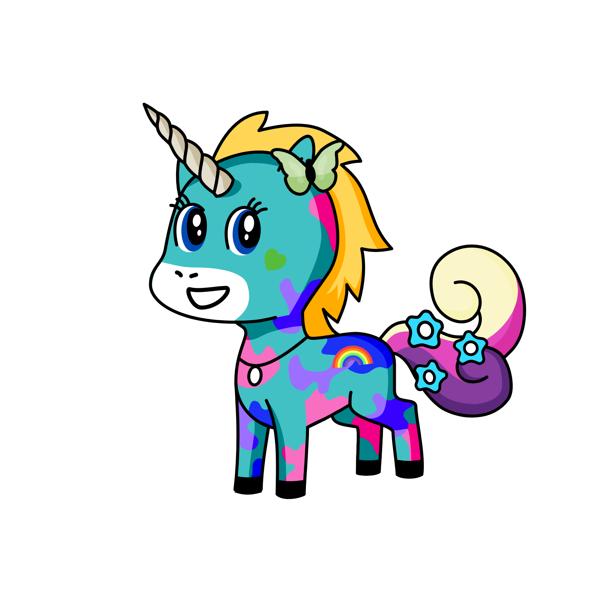 Lizzy, the unicorn