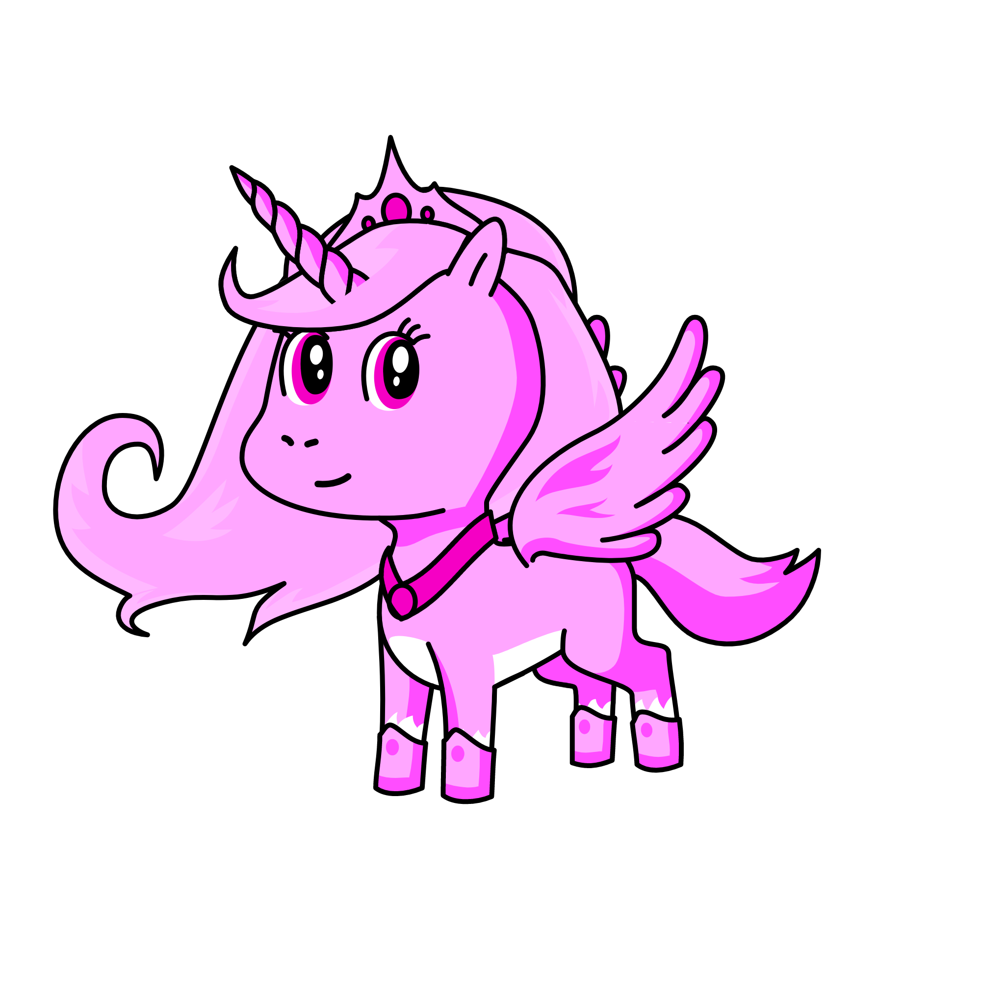 princess, the unicorn
