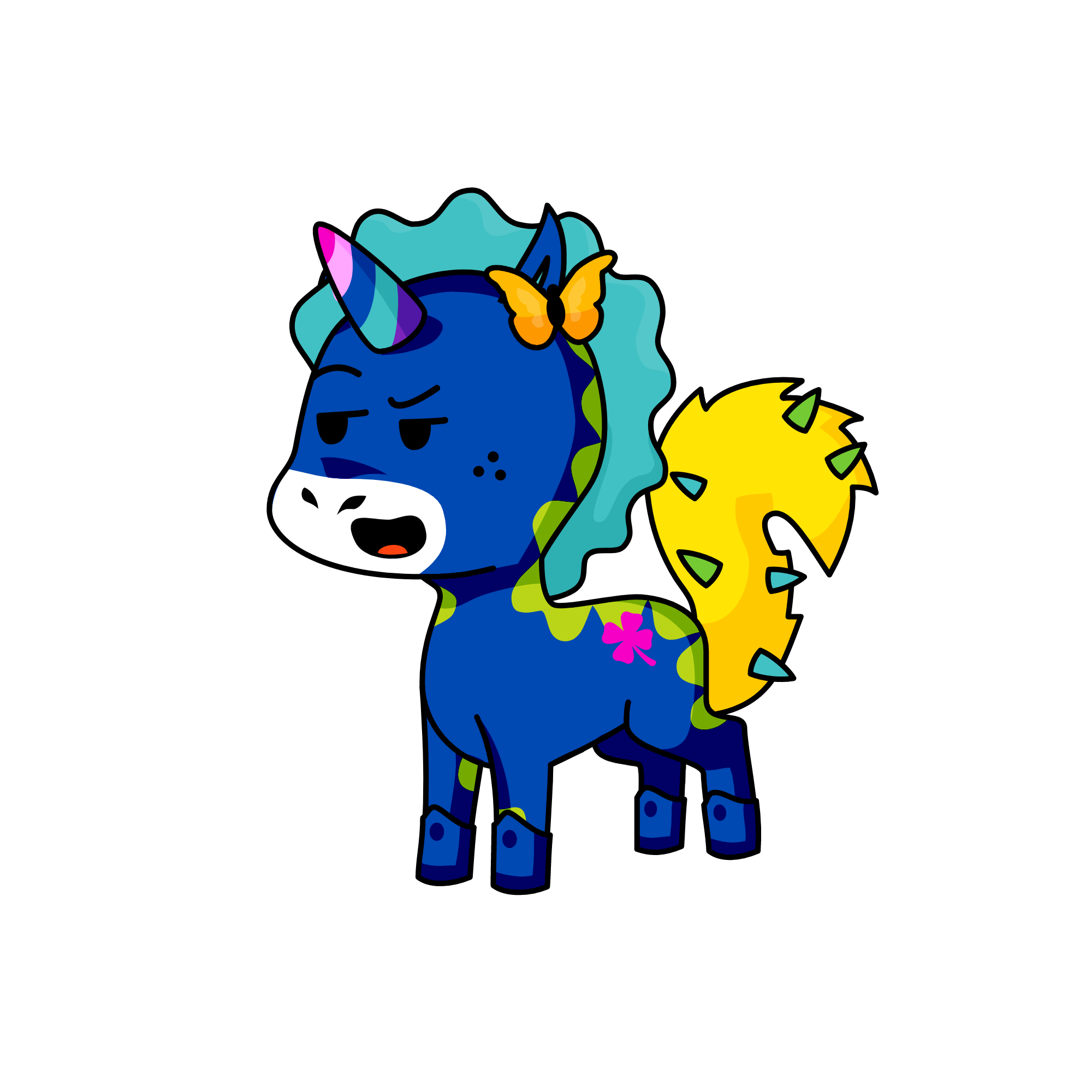 a big fat mess, the unicorn