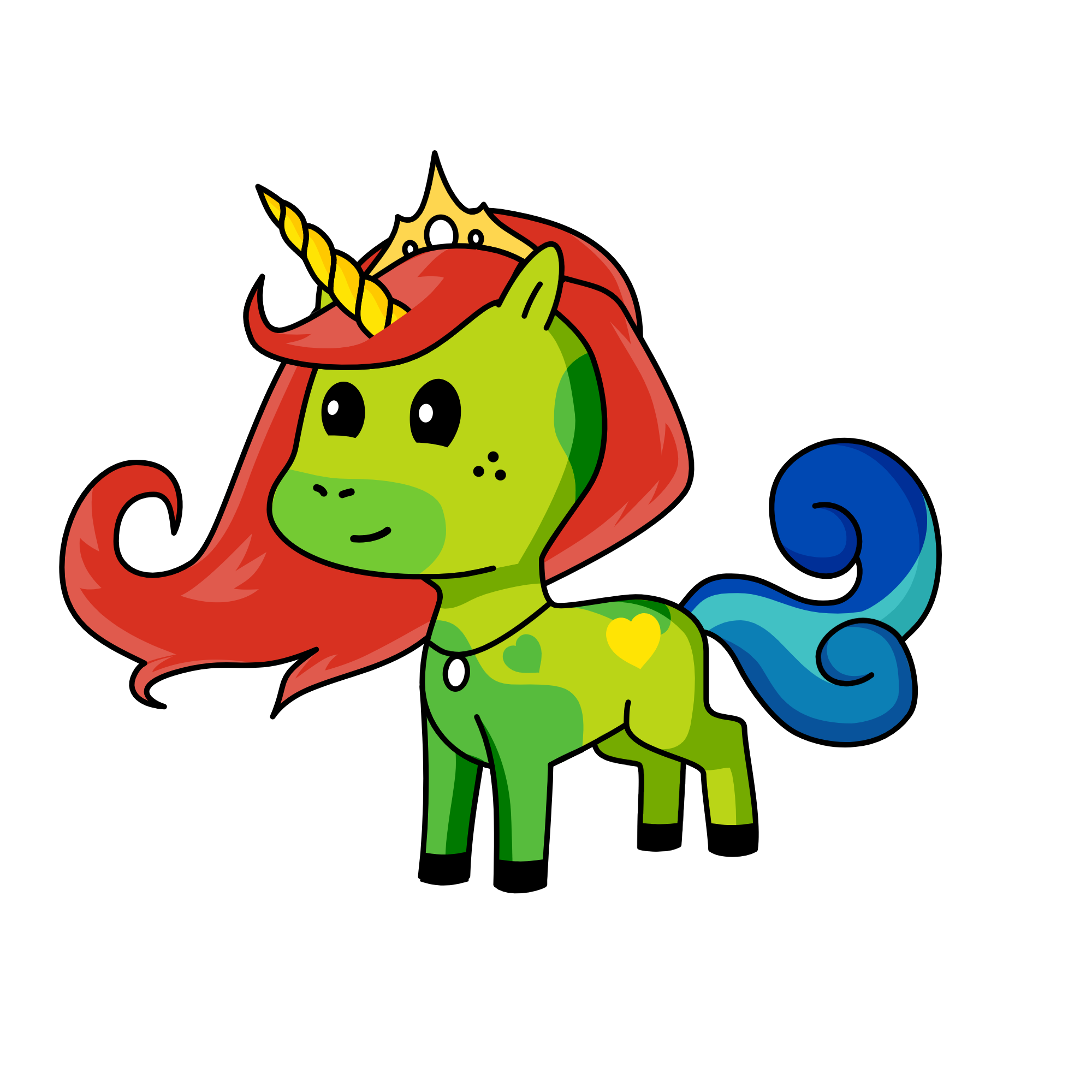 Love, the unicorn