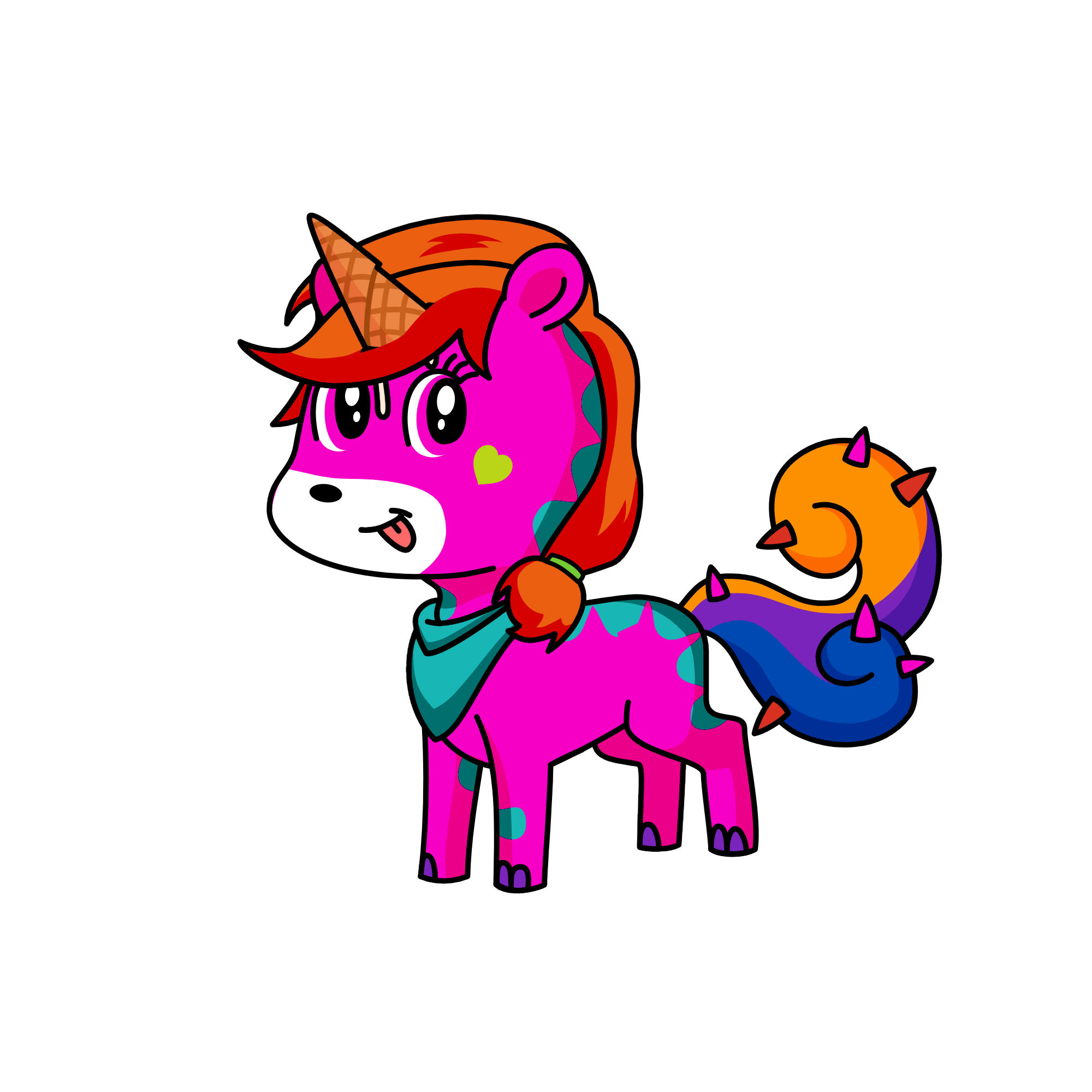 A Unicorn, the unicorn
