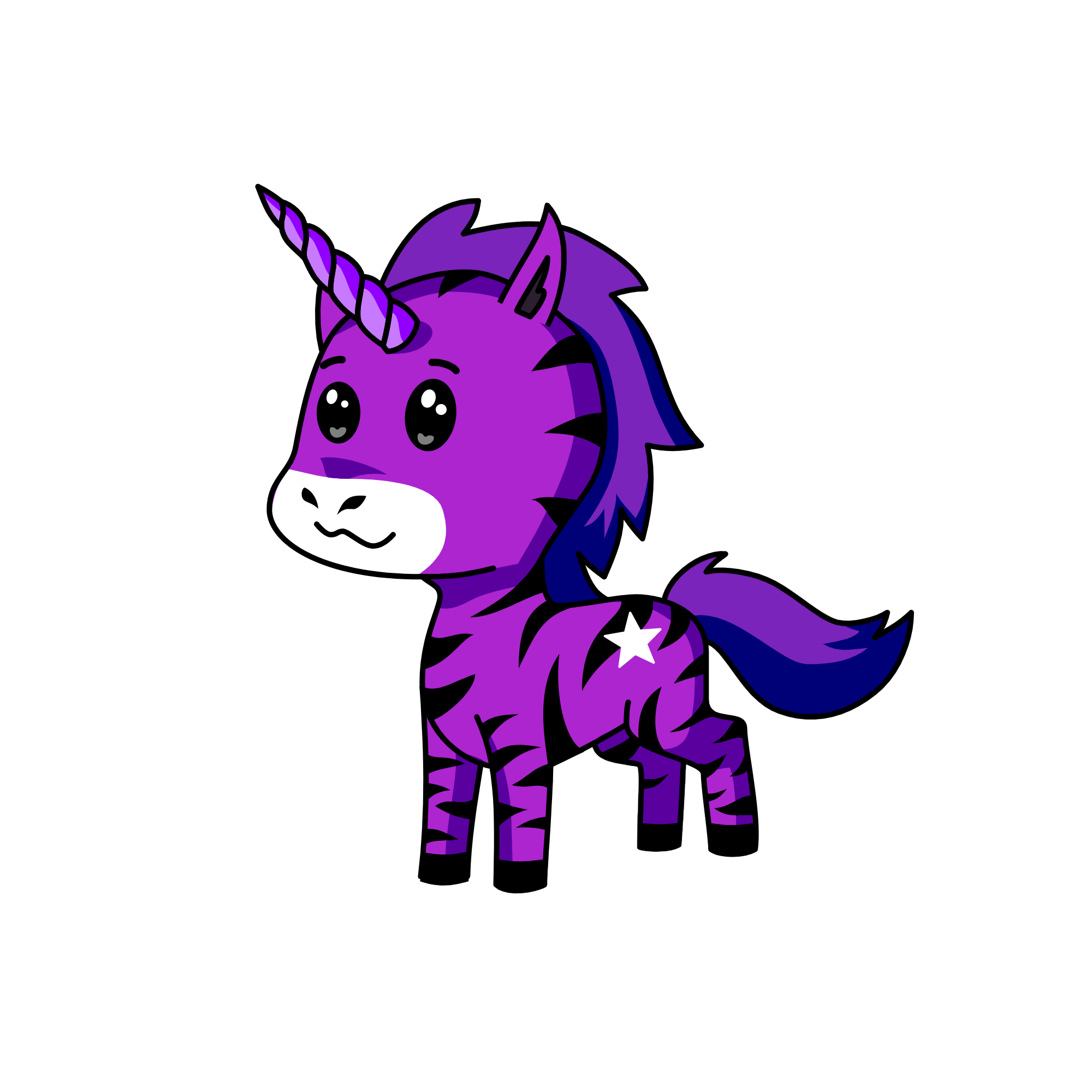Yumen Yoake, the unicorn
