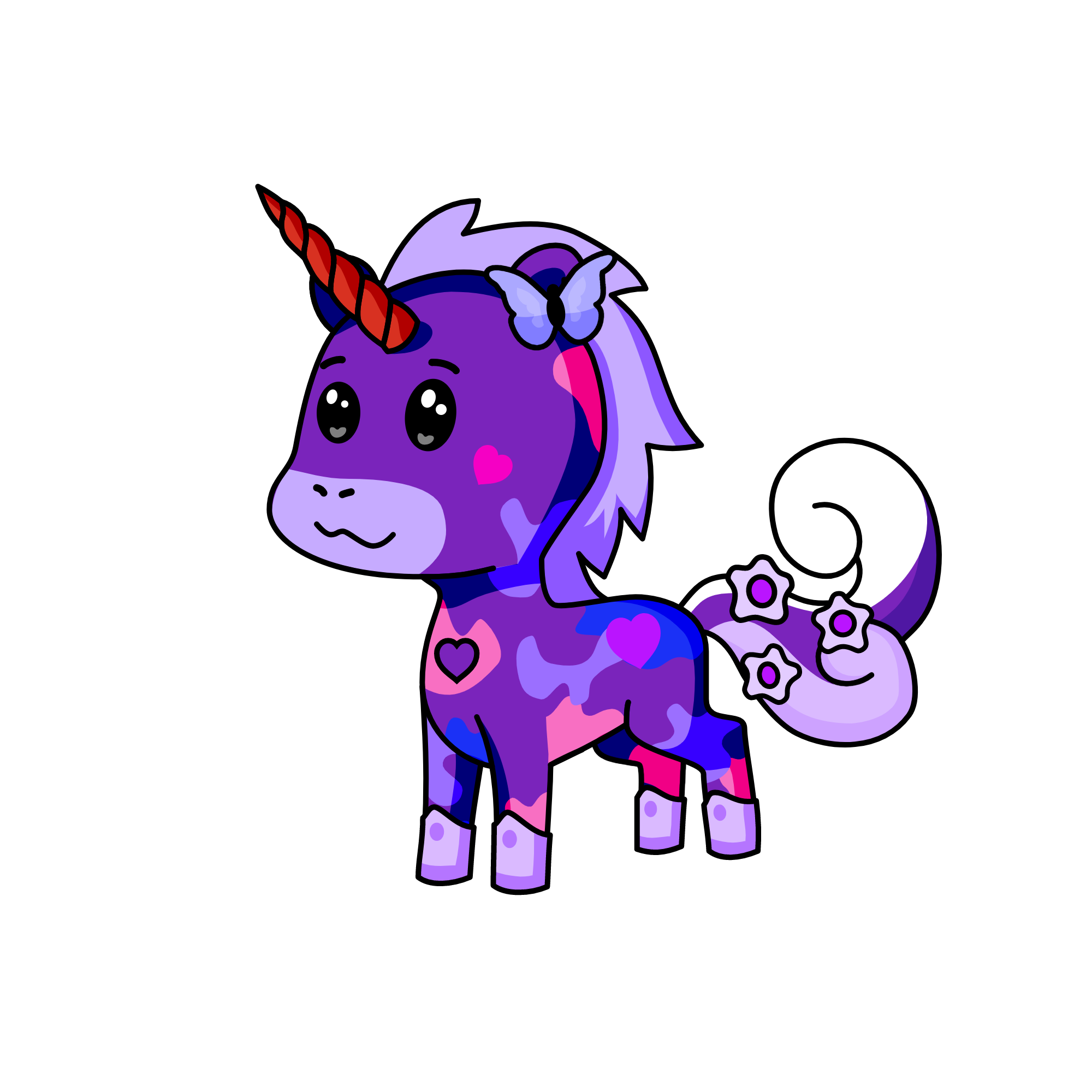 lila lilayc, the unicorn