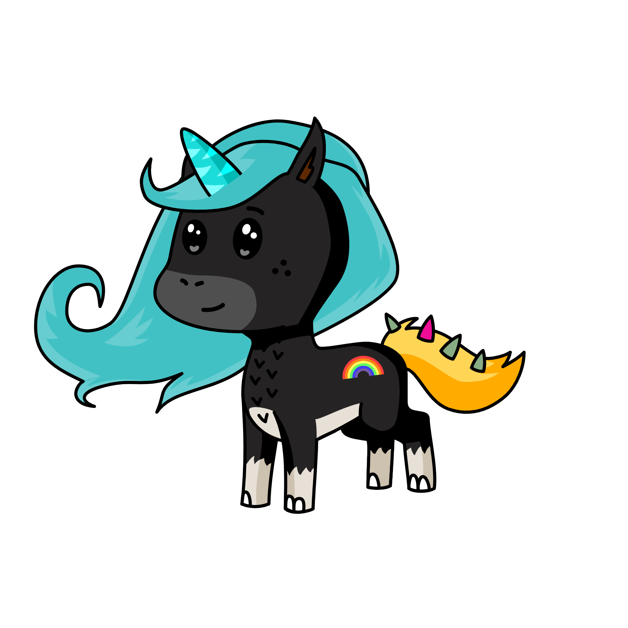 devil, the unicorn
