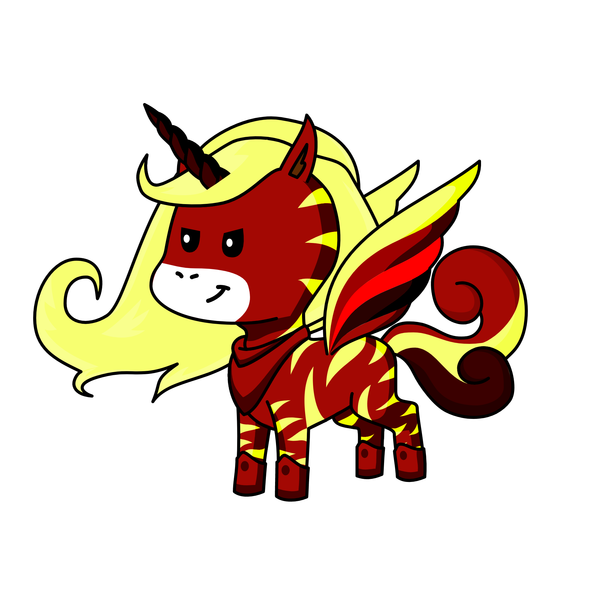 Pepper, the unicorn
