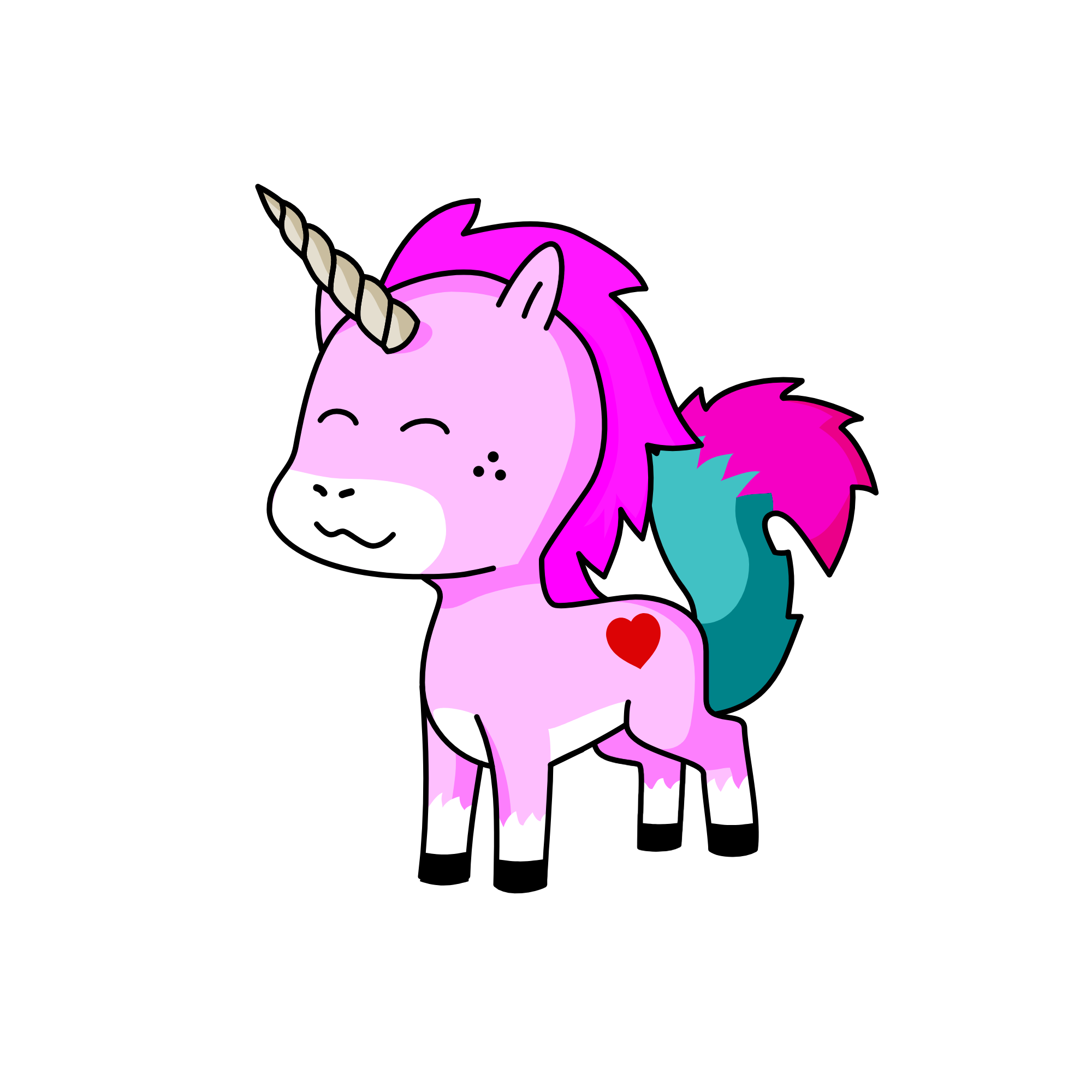 dave y brovn, the unicorn