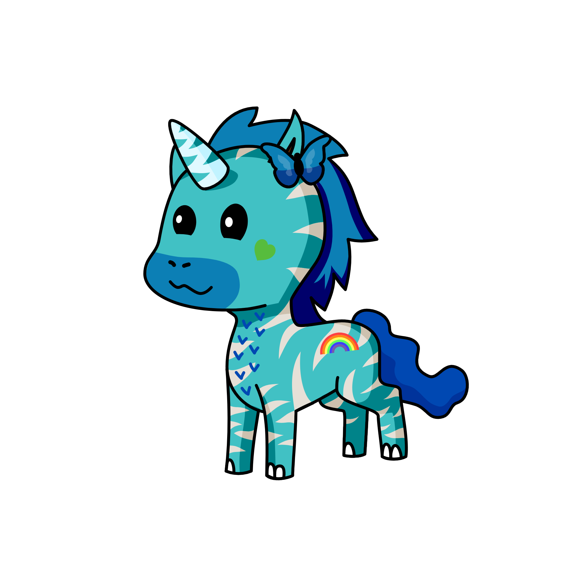 Snowy, the unicorn