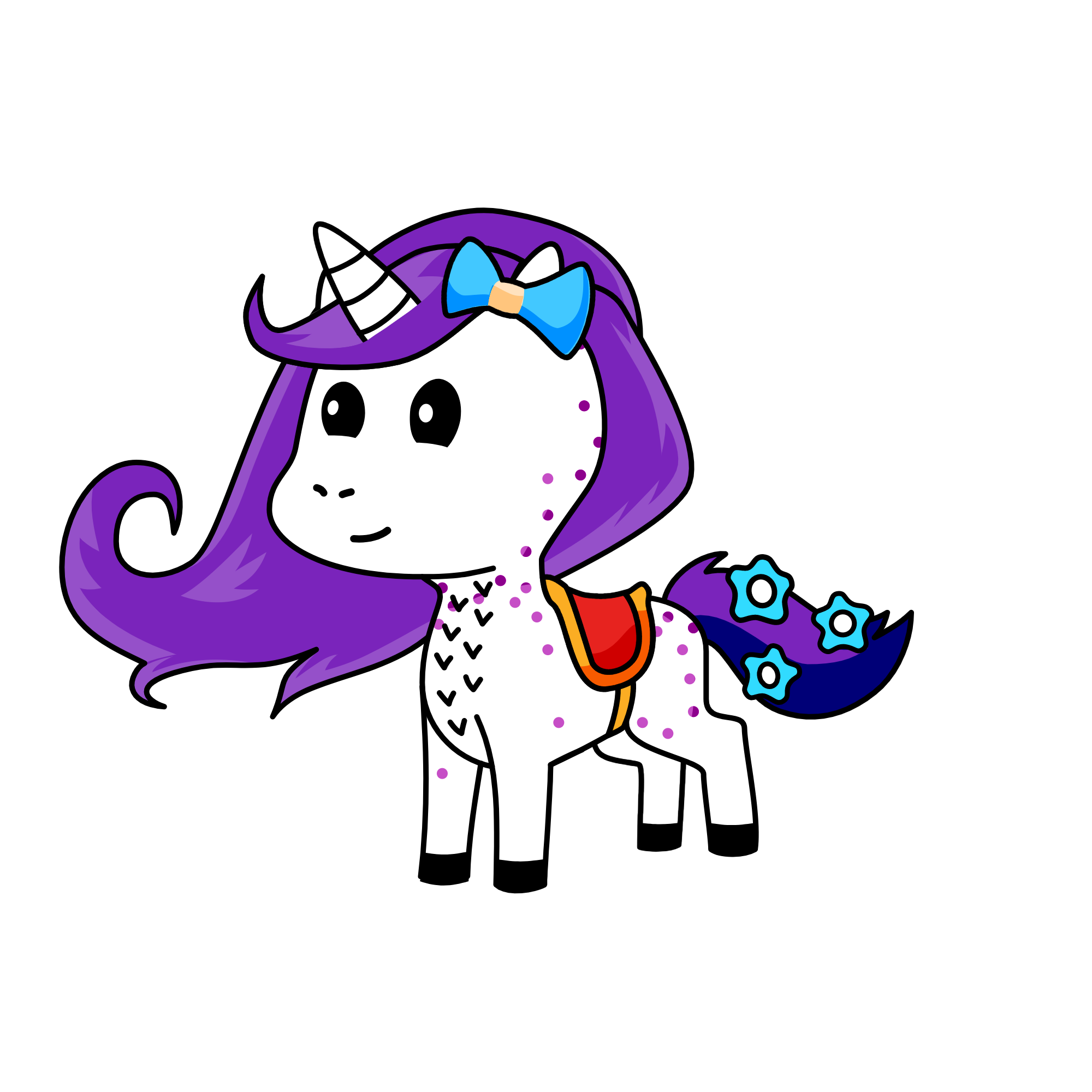 Star Squad molly, the unicorn