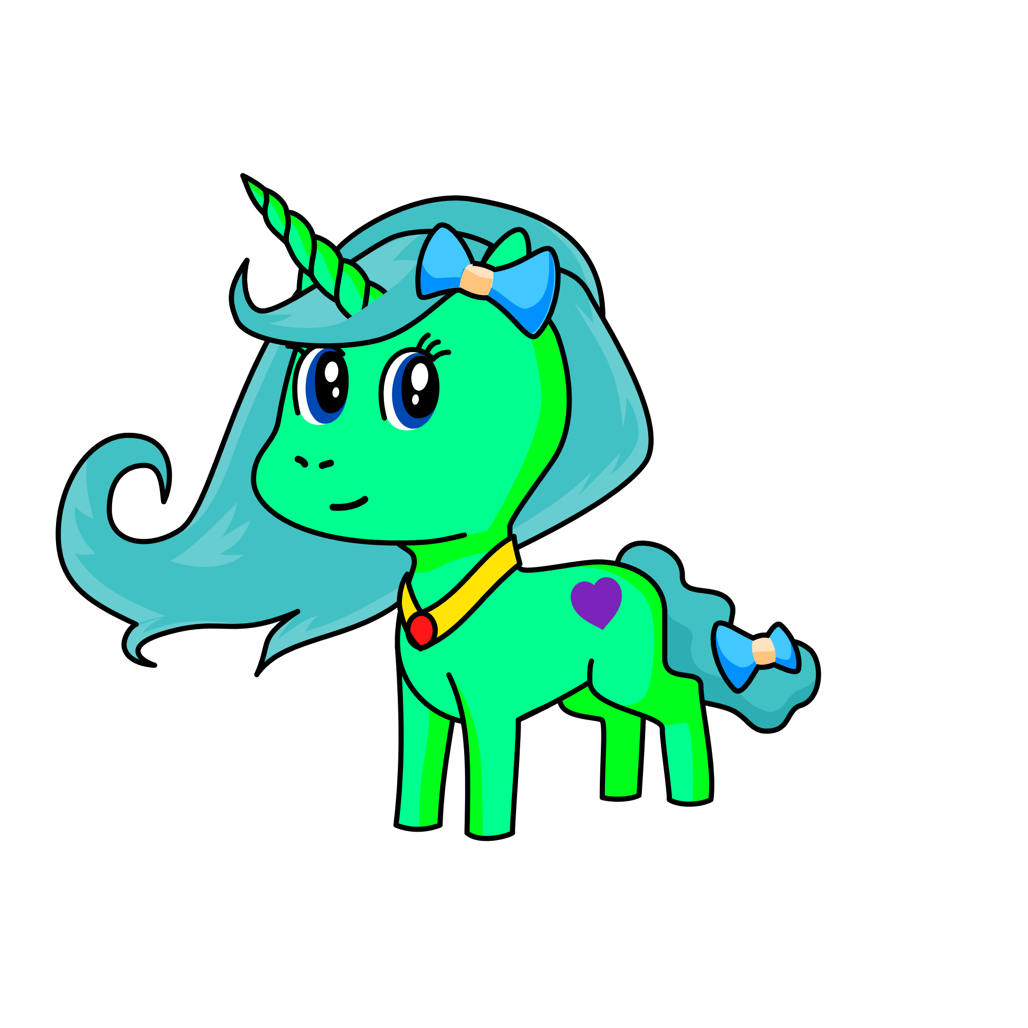 Vineheart, the unicorn