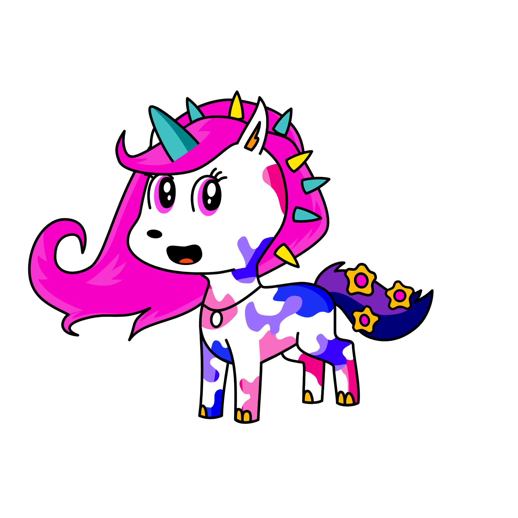Among us molly, the unicorn