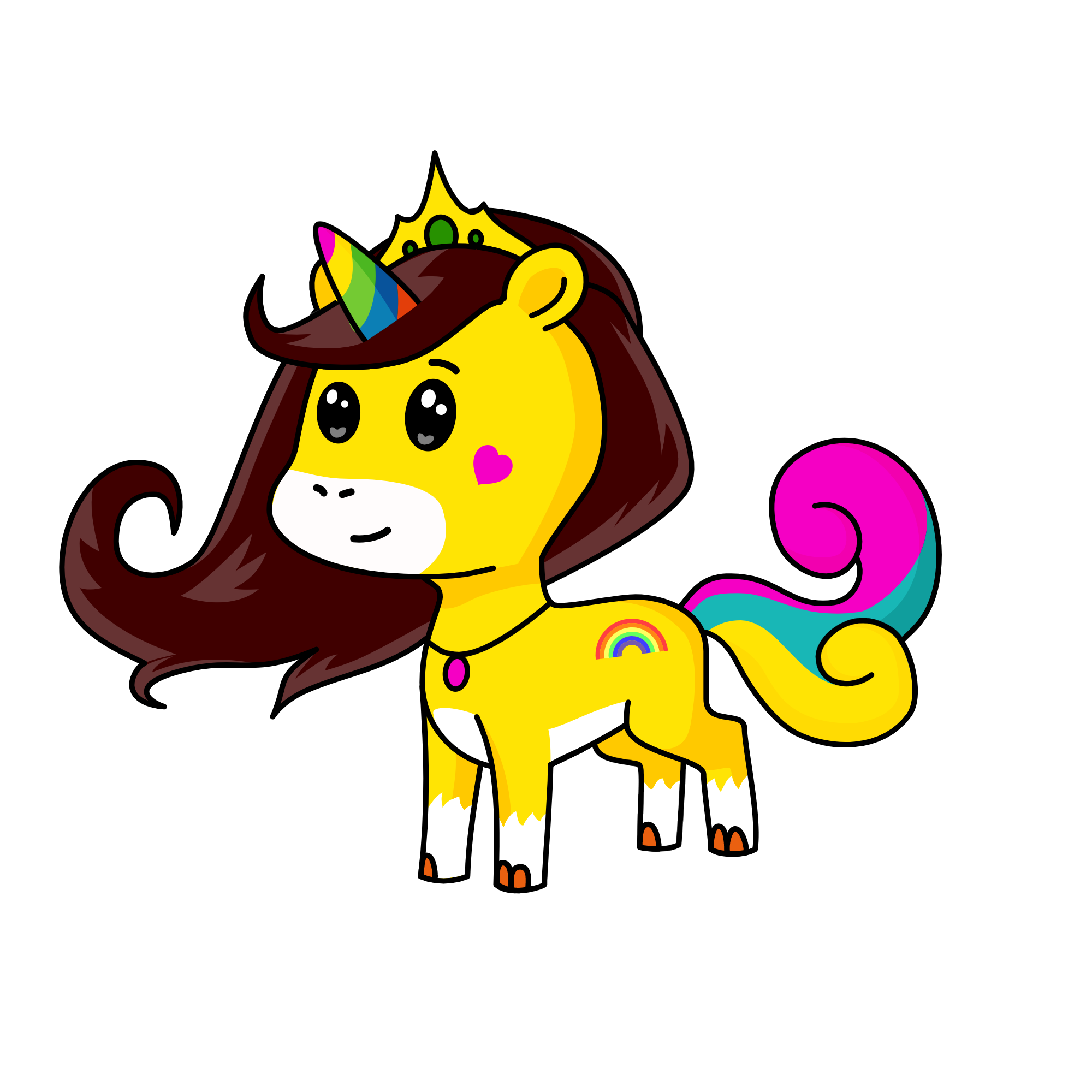Vava, the unicorn