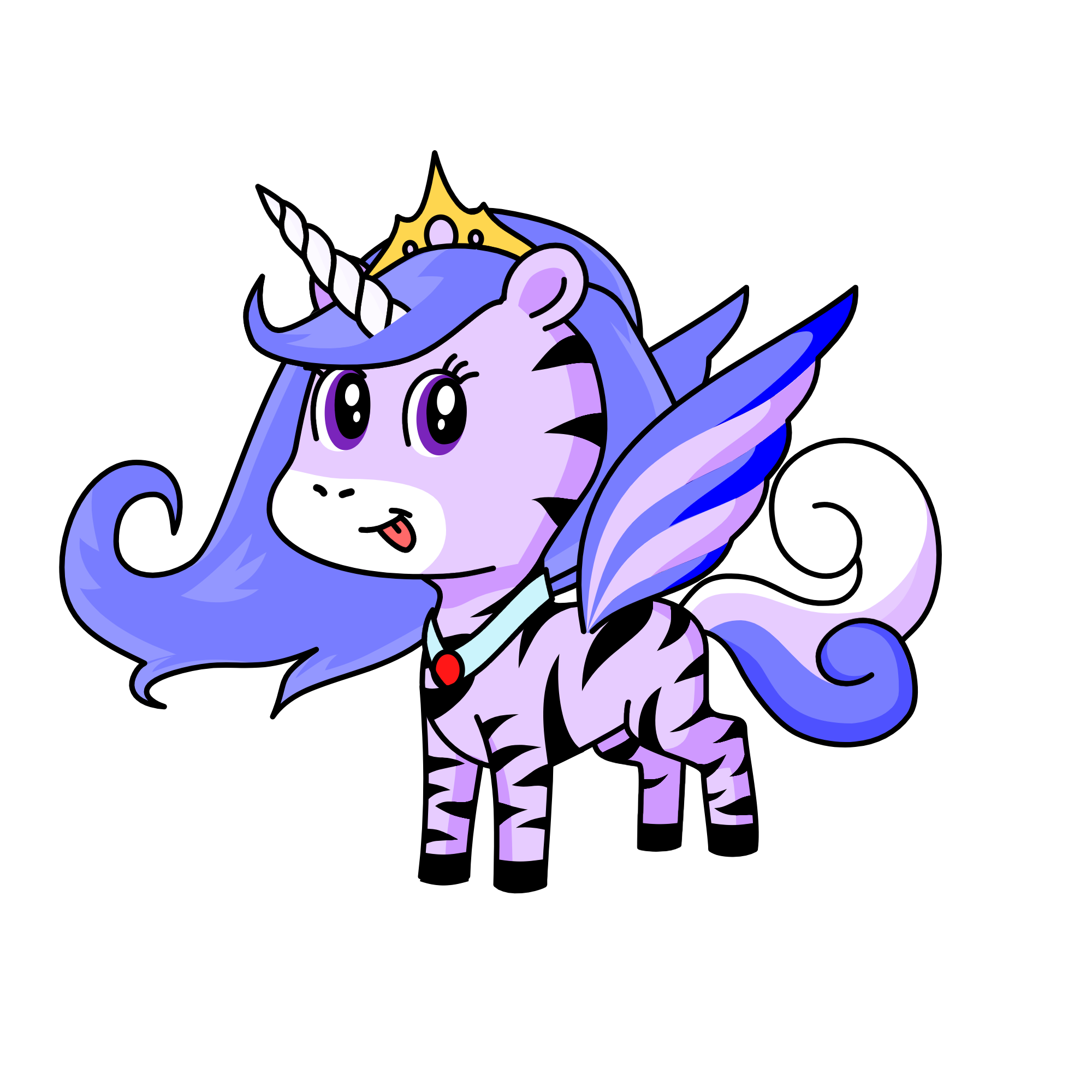 Princess Sophie's twin, the unicorn