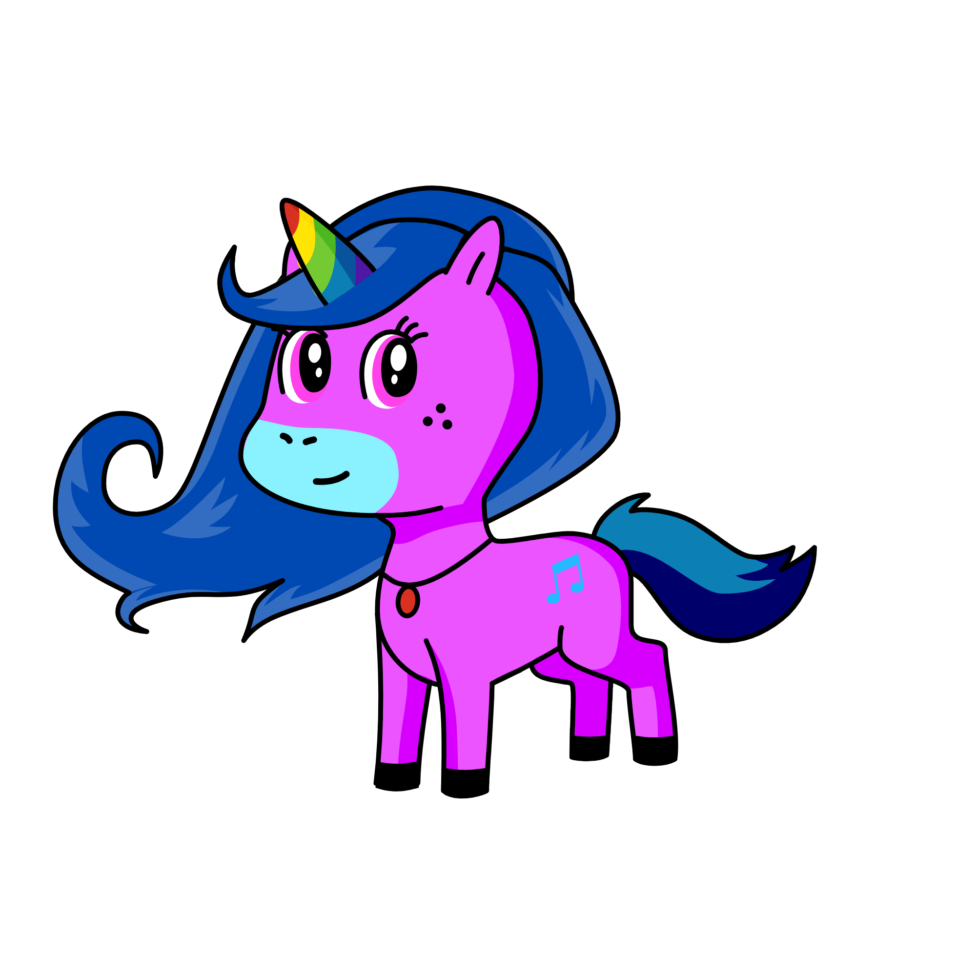 iscolor, the unicorn