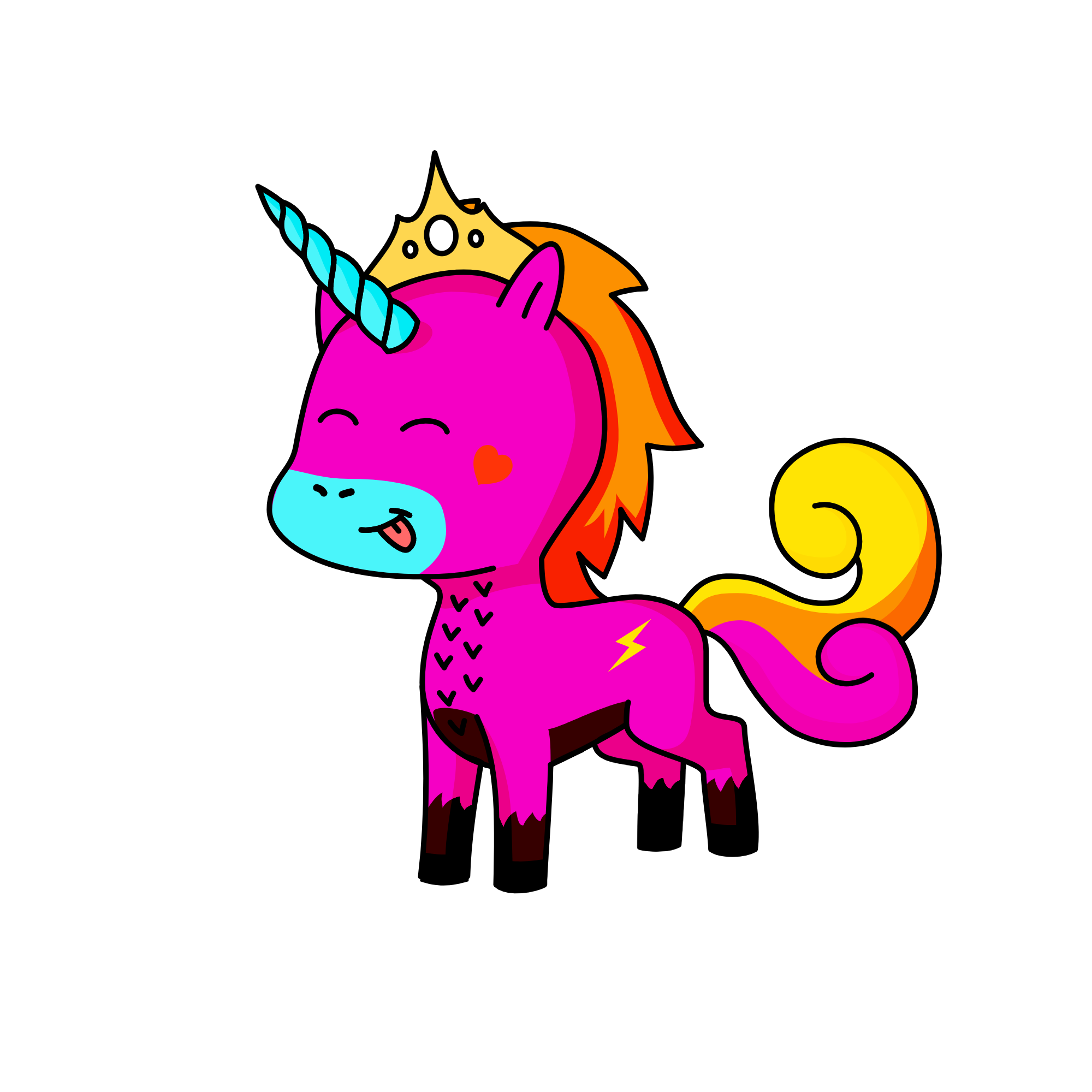 princesinha , the unicorn