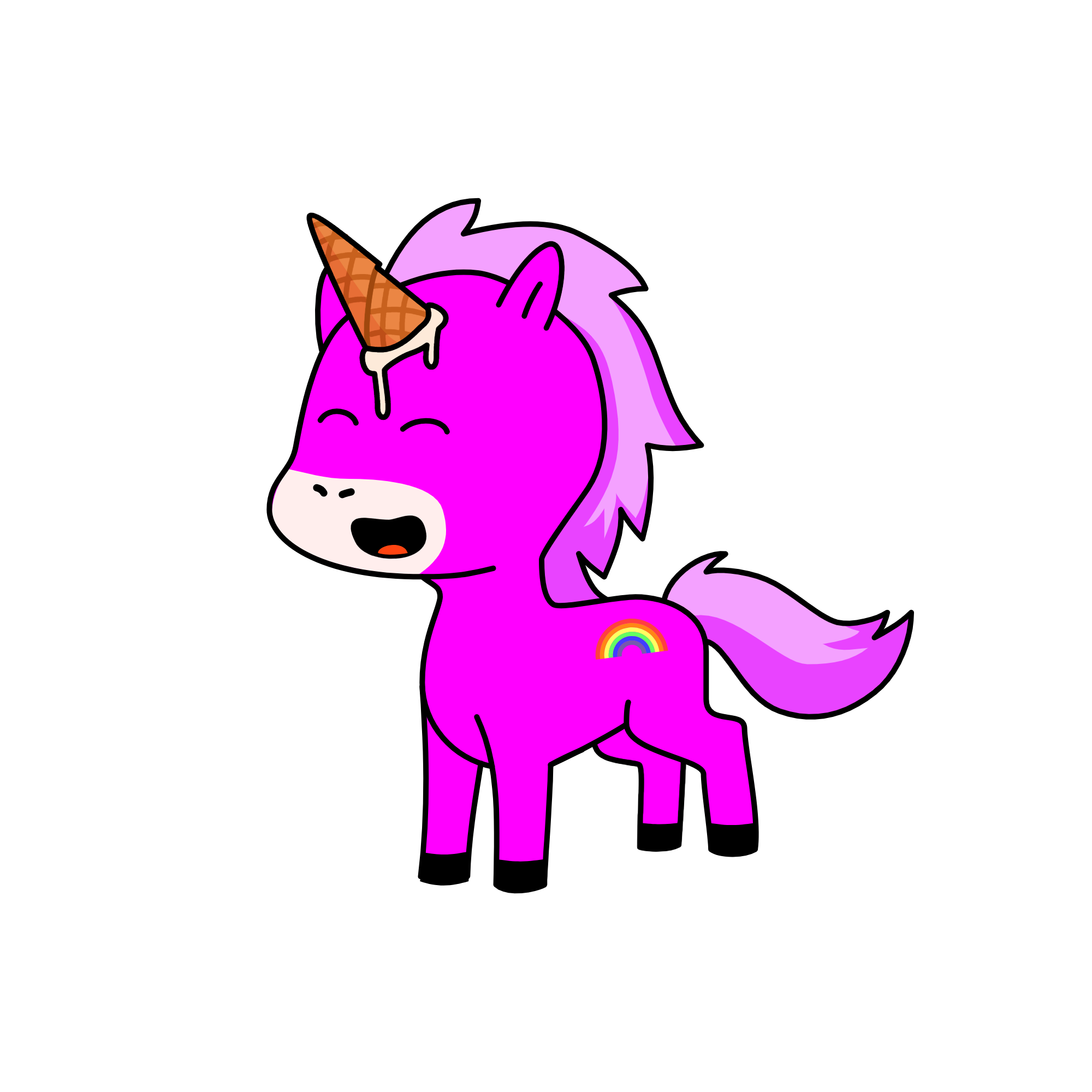 Pinky Pie, the unicorn