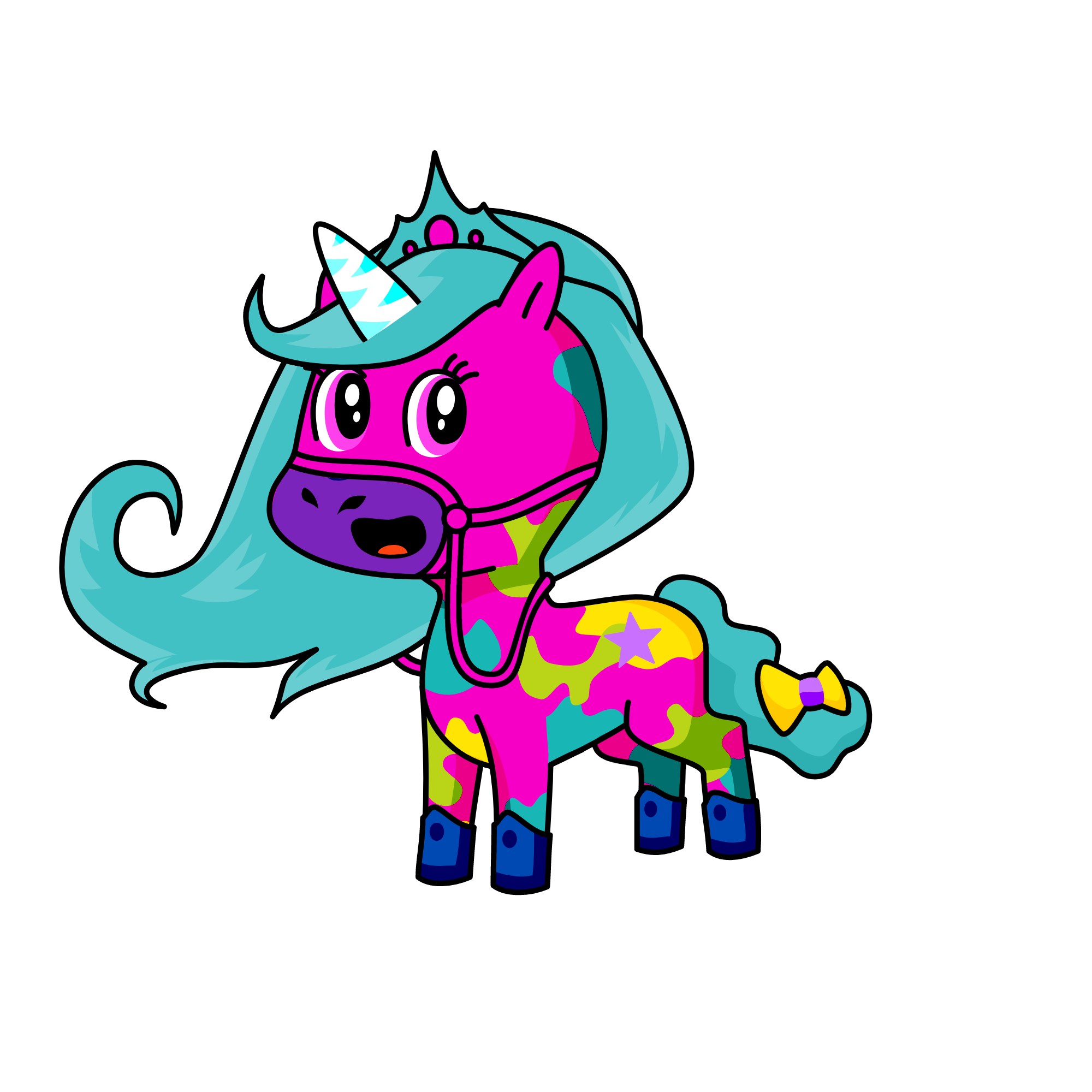 Lady, the unicorn