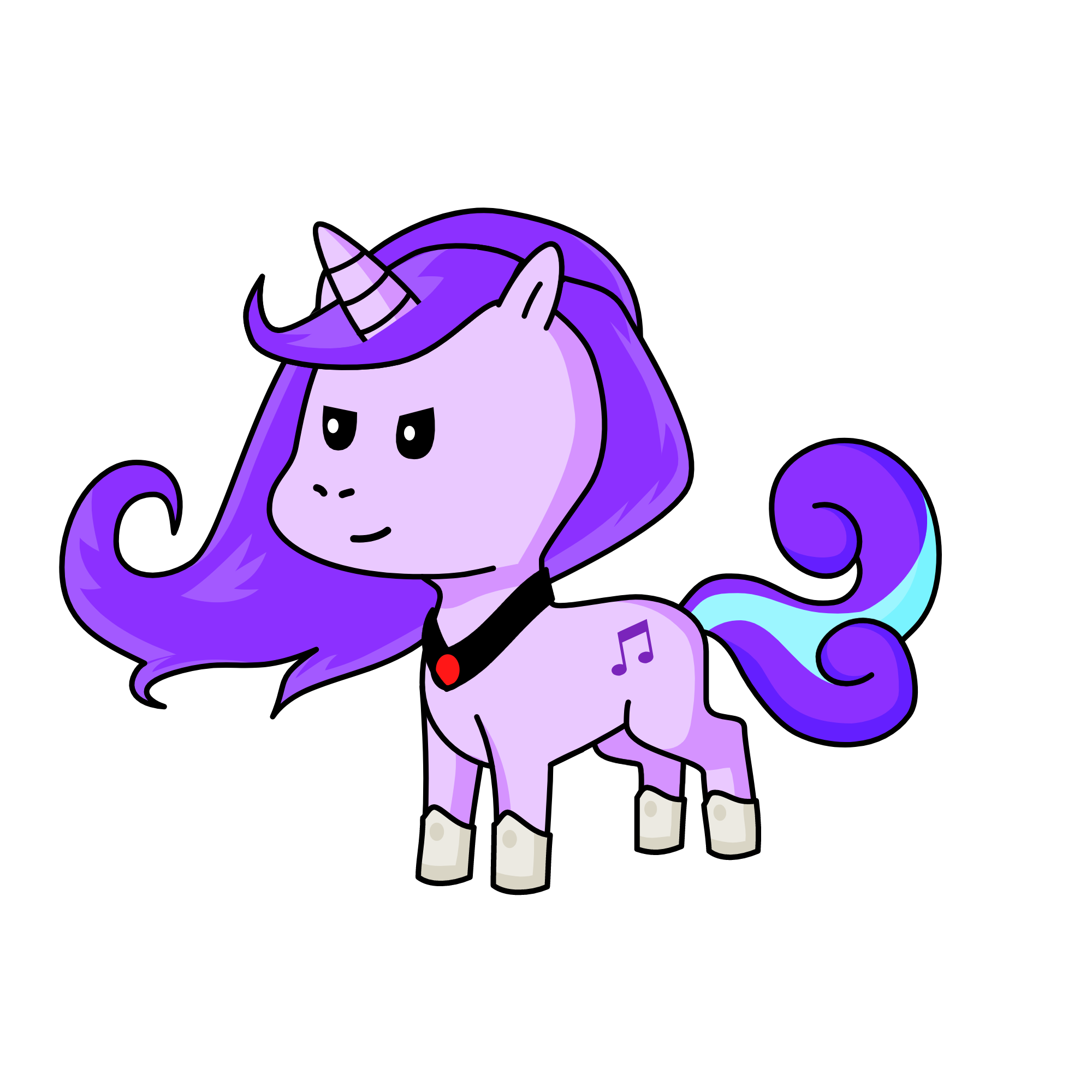 Aria Blaze, the unicorn