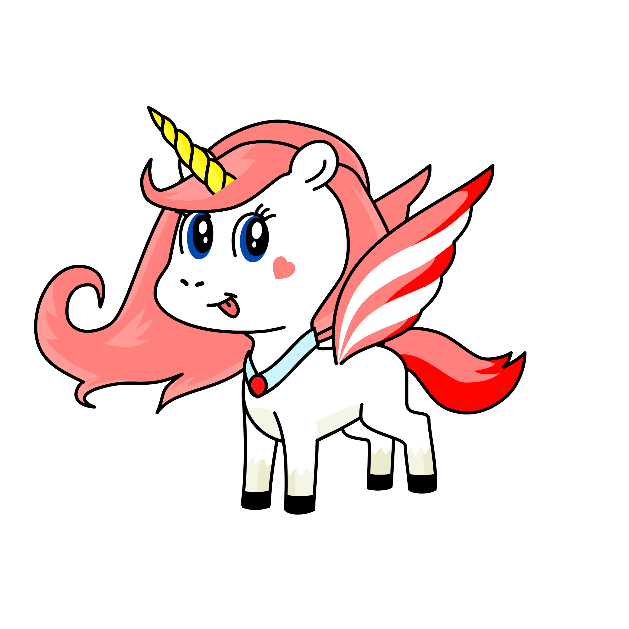 Sugar-Corn, the unicorn