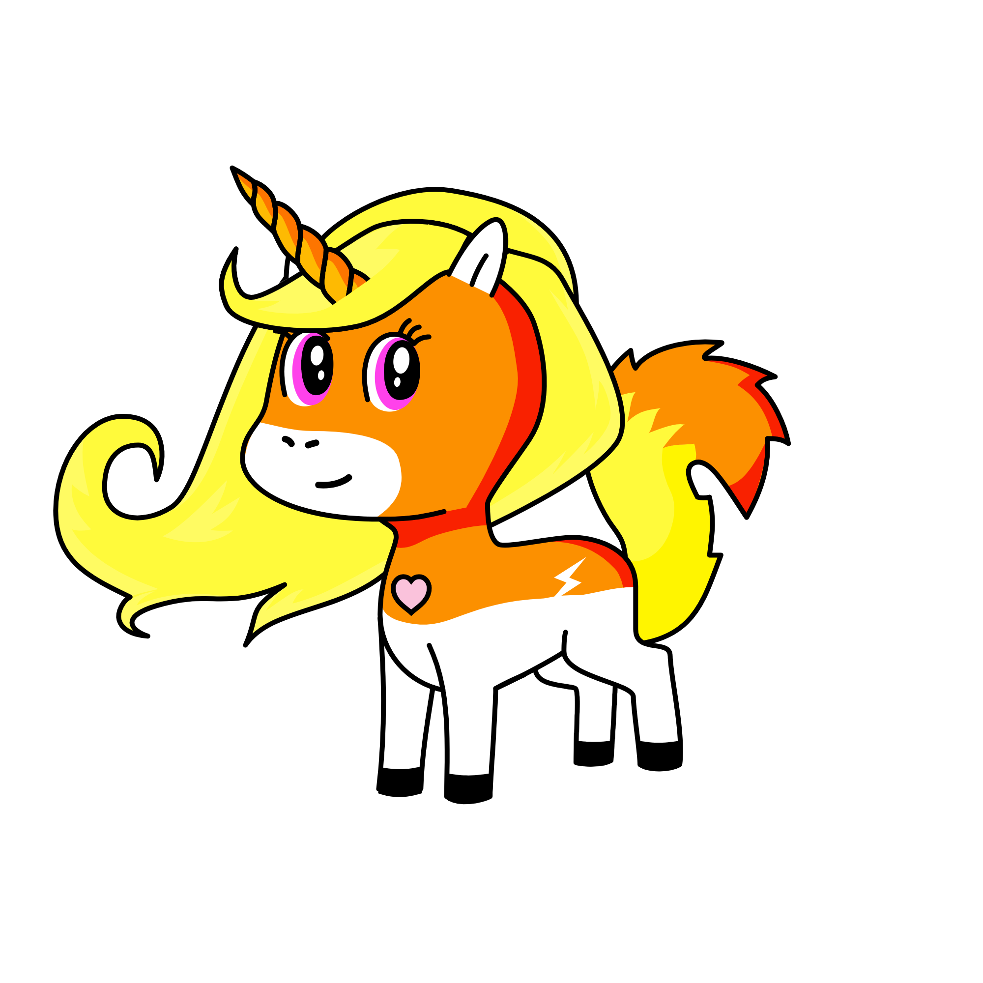 Candy-Corn, the unicorn