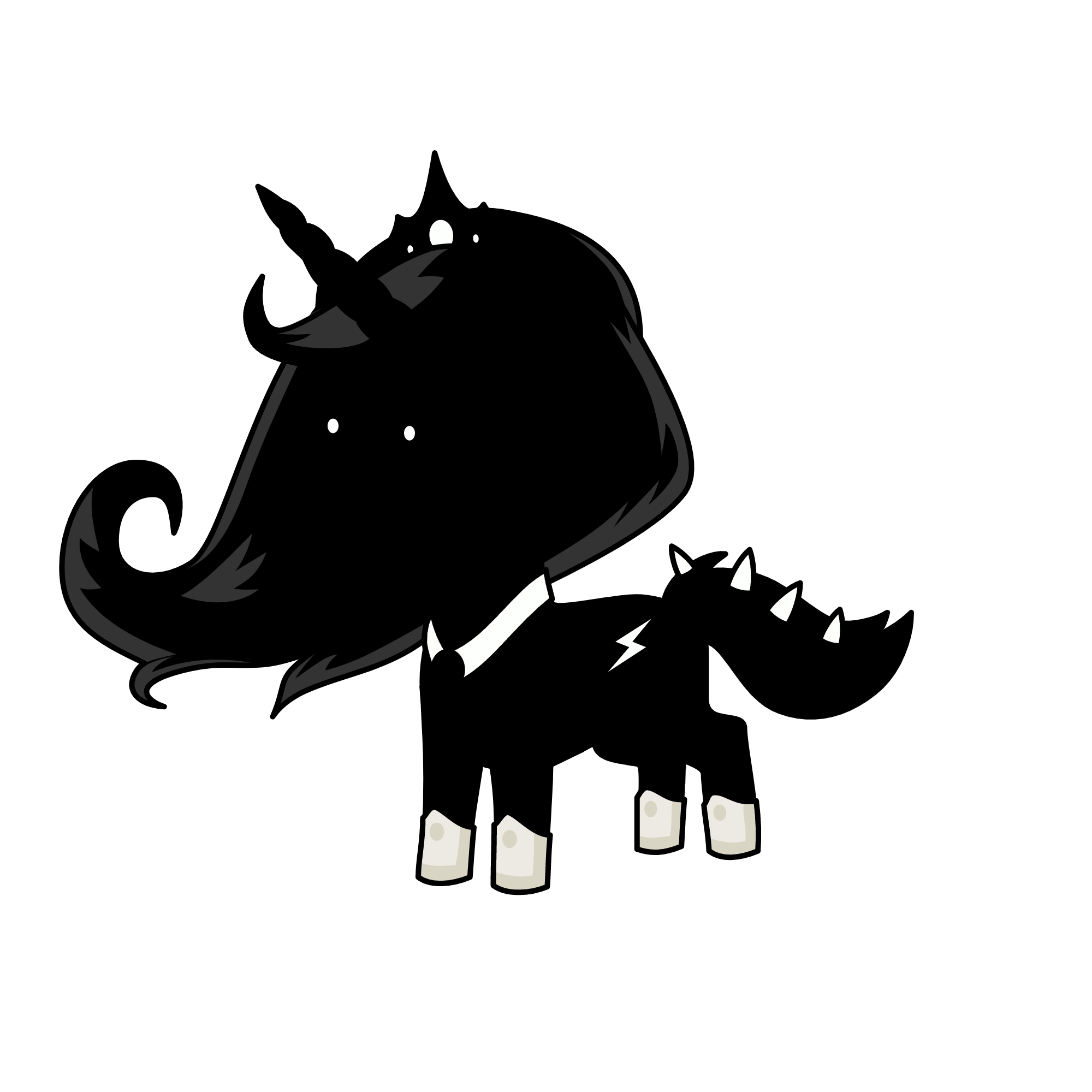 BLAK AND WYDE, the unicorn