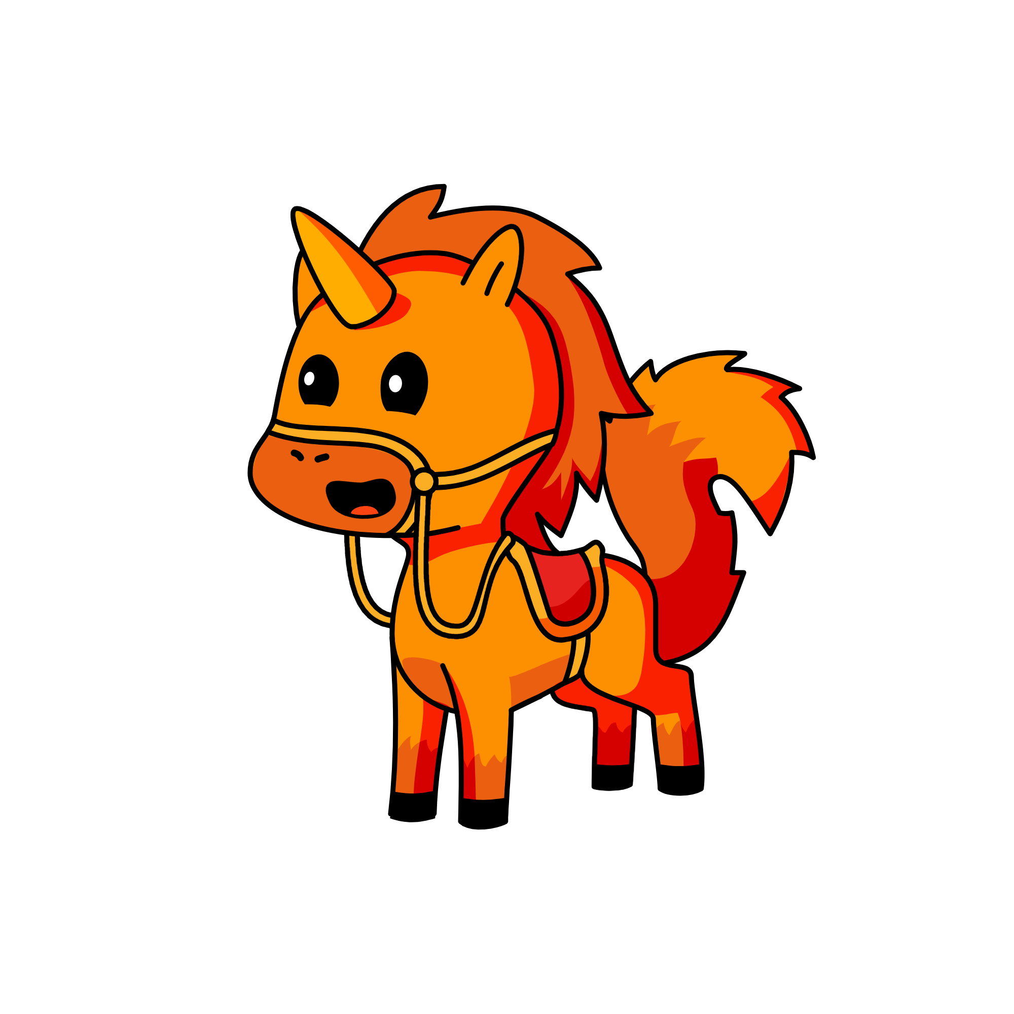 Foxxy the foxacorn, the unicorn