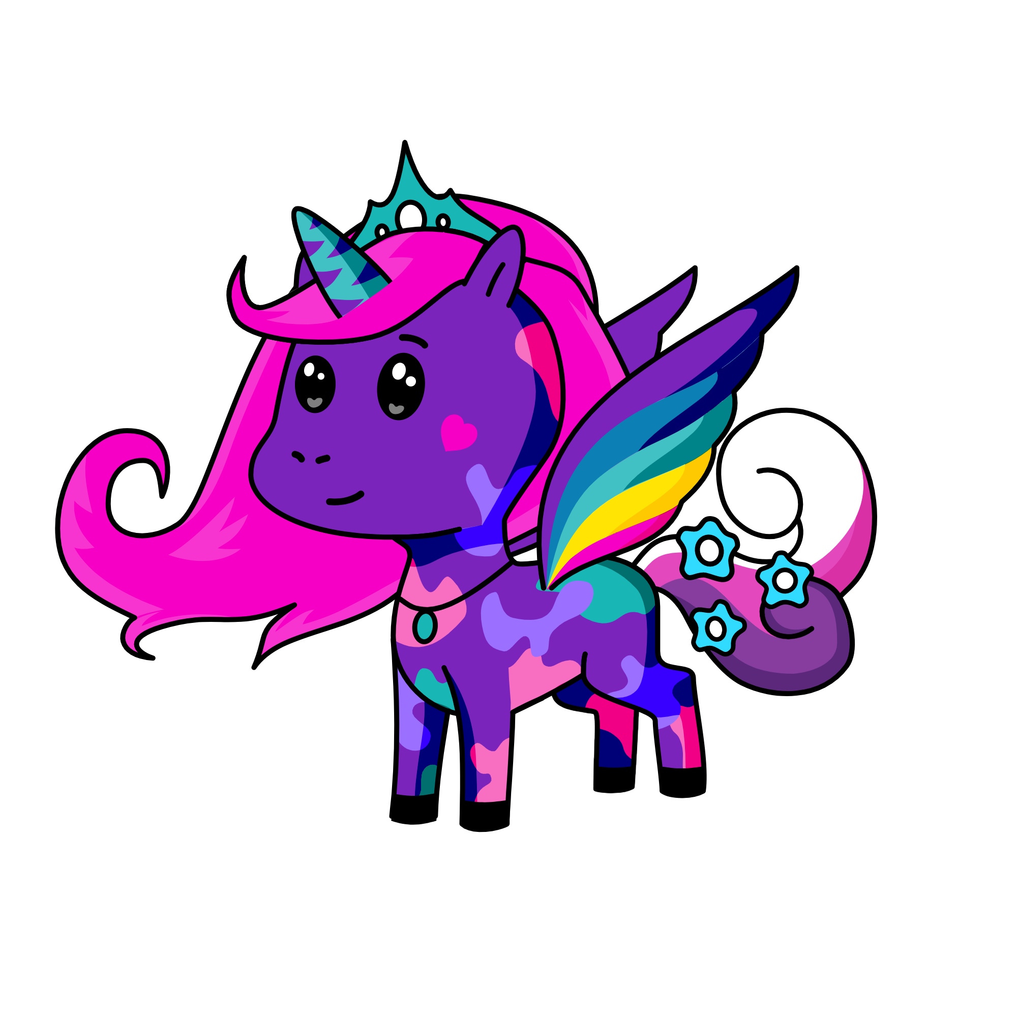 Princess Antagia, the unicorn