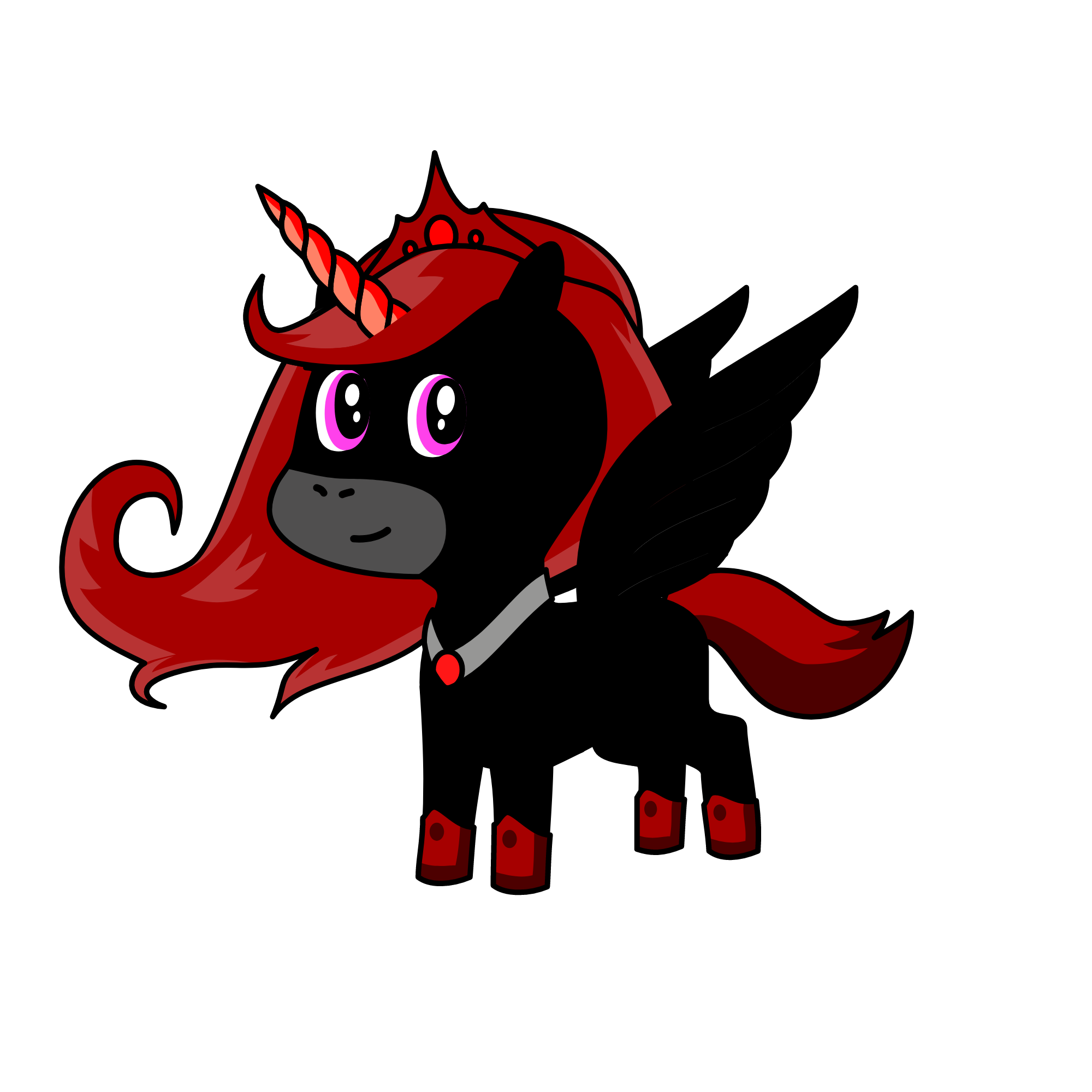 Luna, the unicorn
