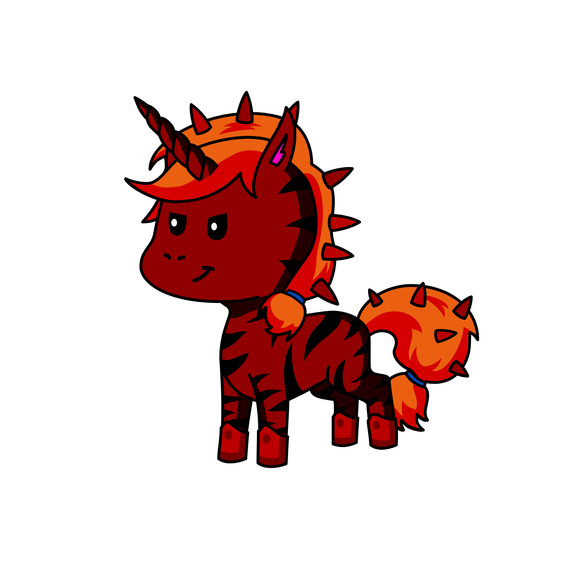Spike, the unicorn