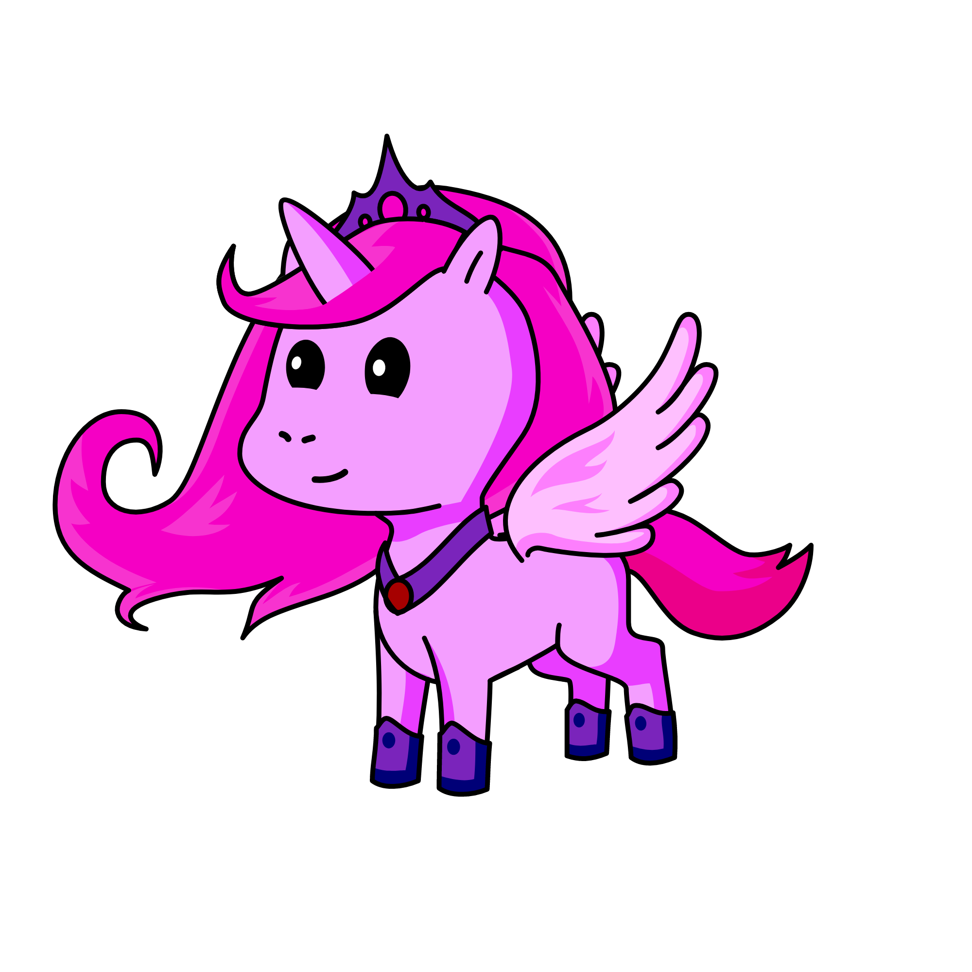 Arcoíris, the unicorn