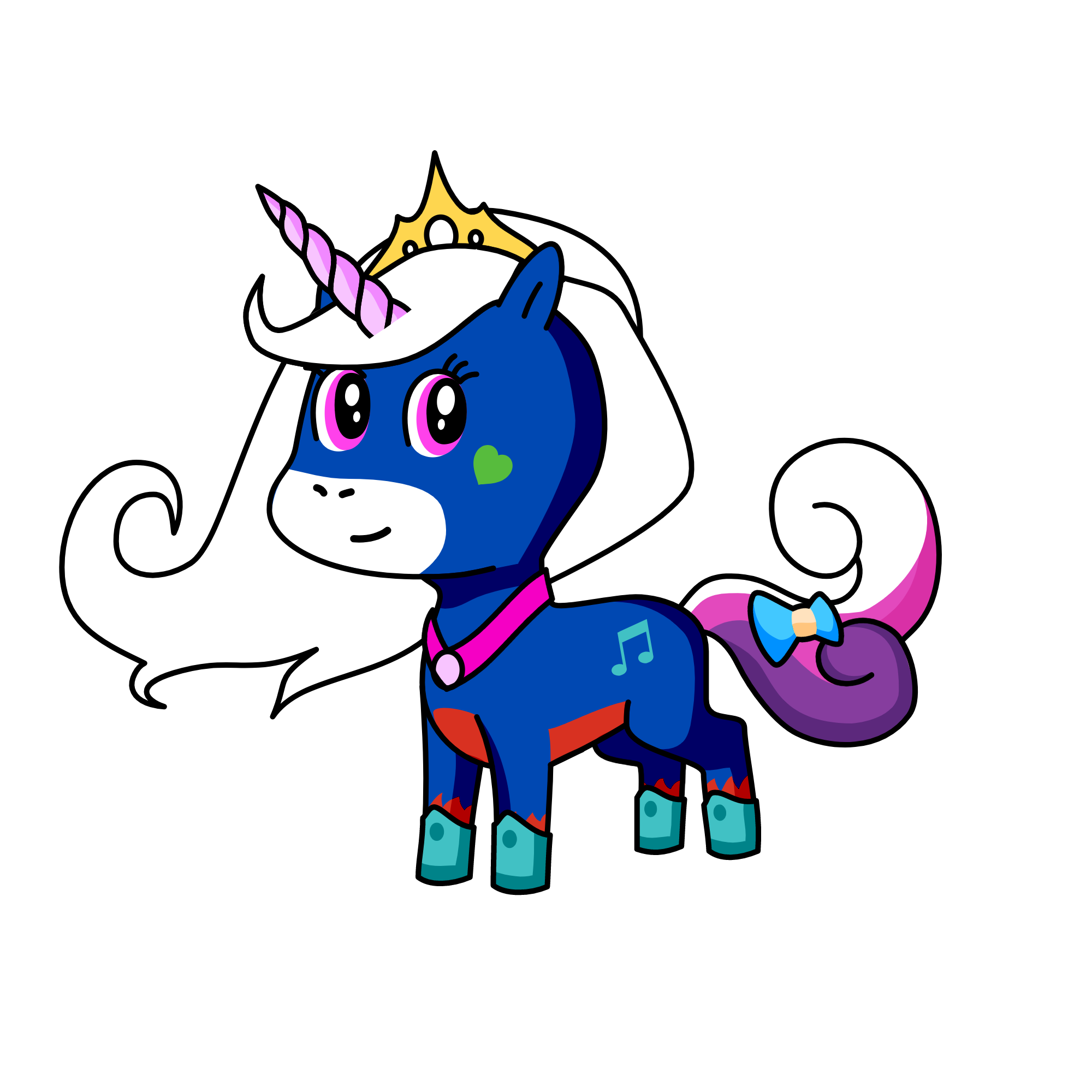 neida, the unicorn