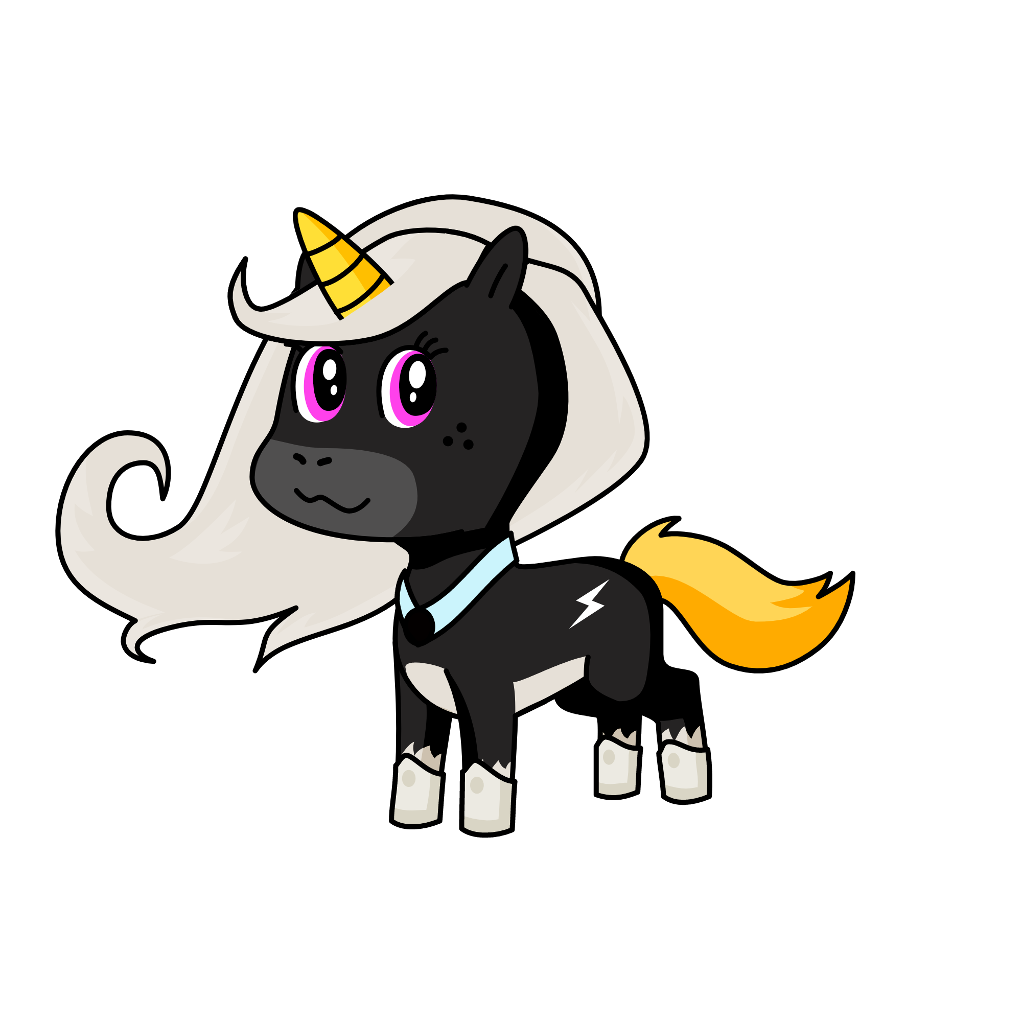 wolfkate, the unicorn